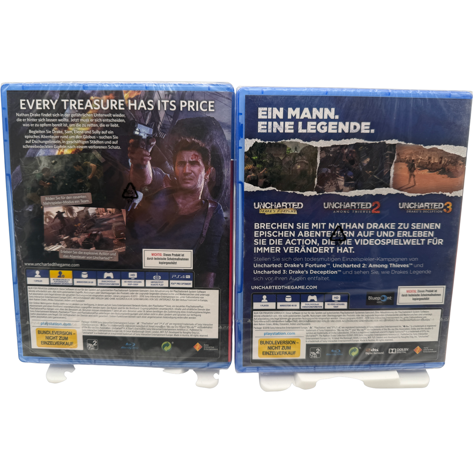 Uncharted 4 & Nathan Drake Collection Neu 1 2 3 4 Bundle Neu