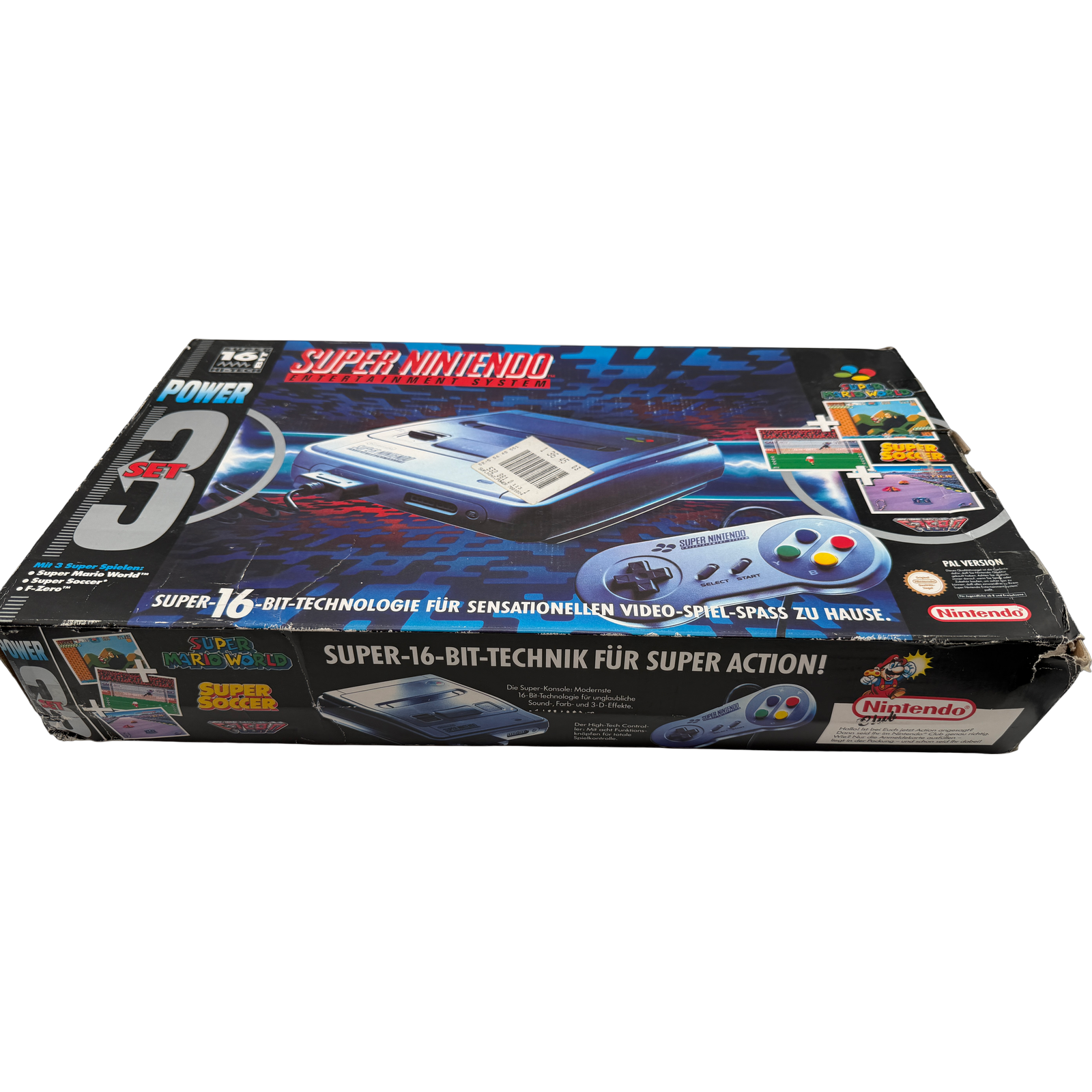 SNES Power 3 Set Konsole