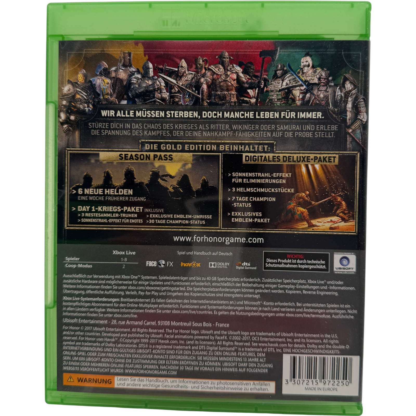 For Honor-Gold Edition