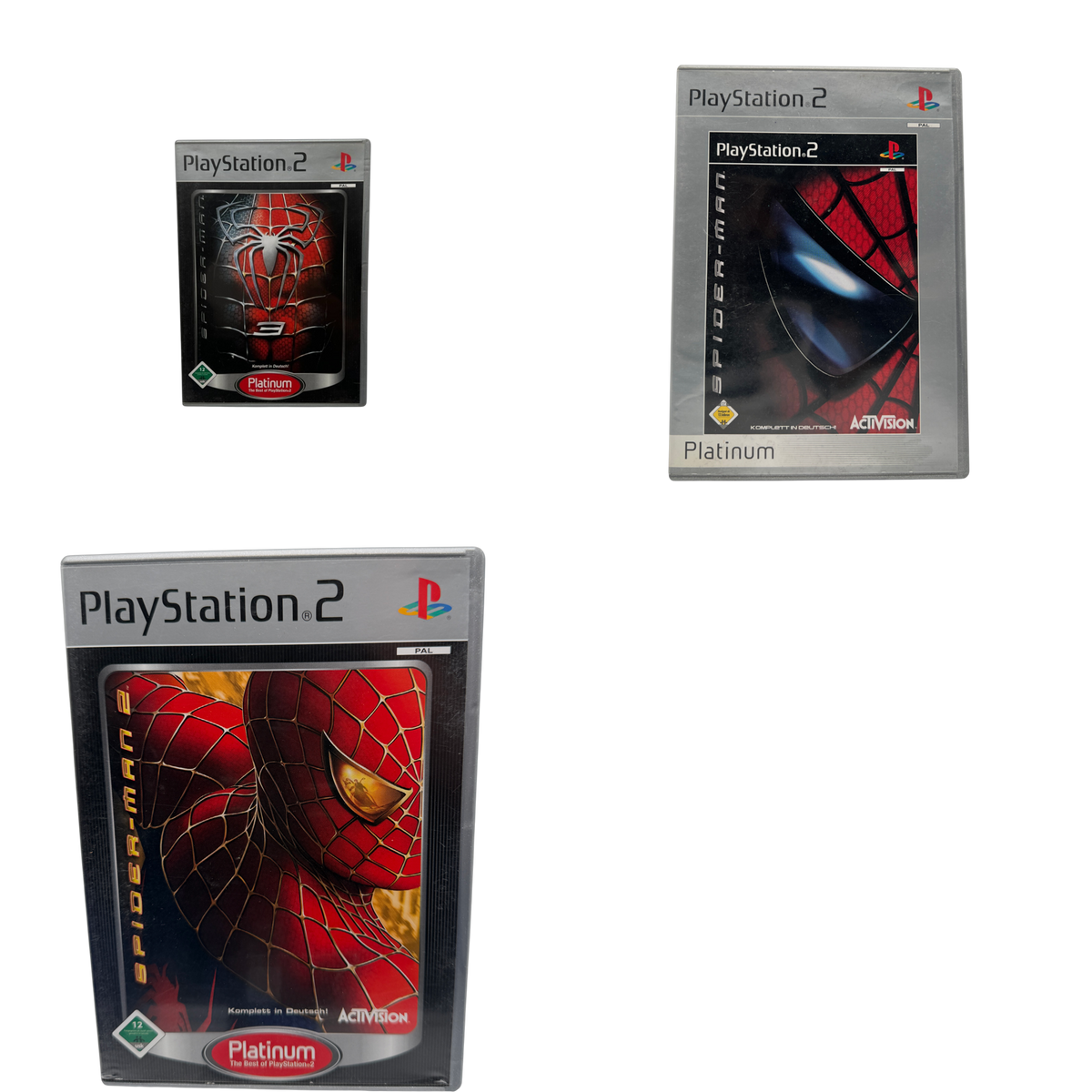 Spiderman Bundle (3 Spiele)