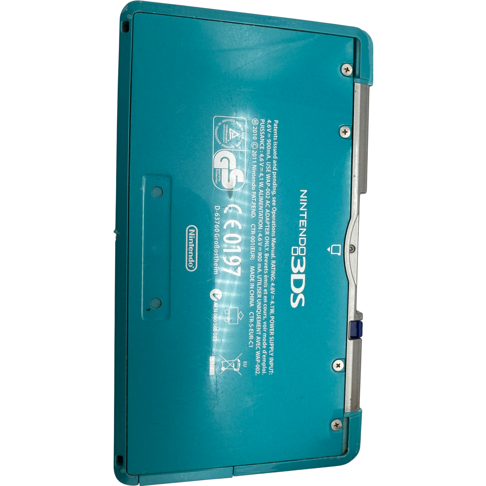 Nintendo 3DS Türkis Aqua blue Aqua blau Konsole