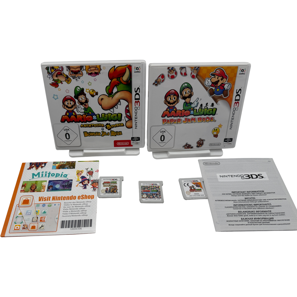 Mario Luigi abenteuer Bowser jr.s Reise + weitere