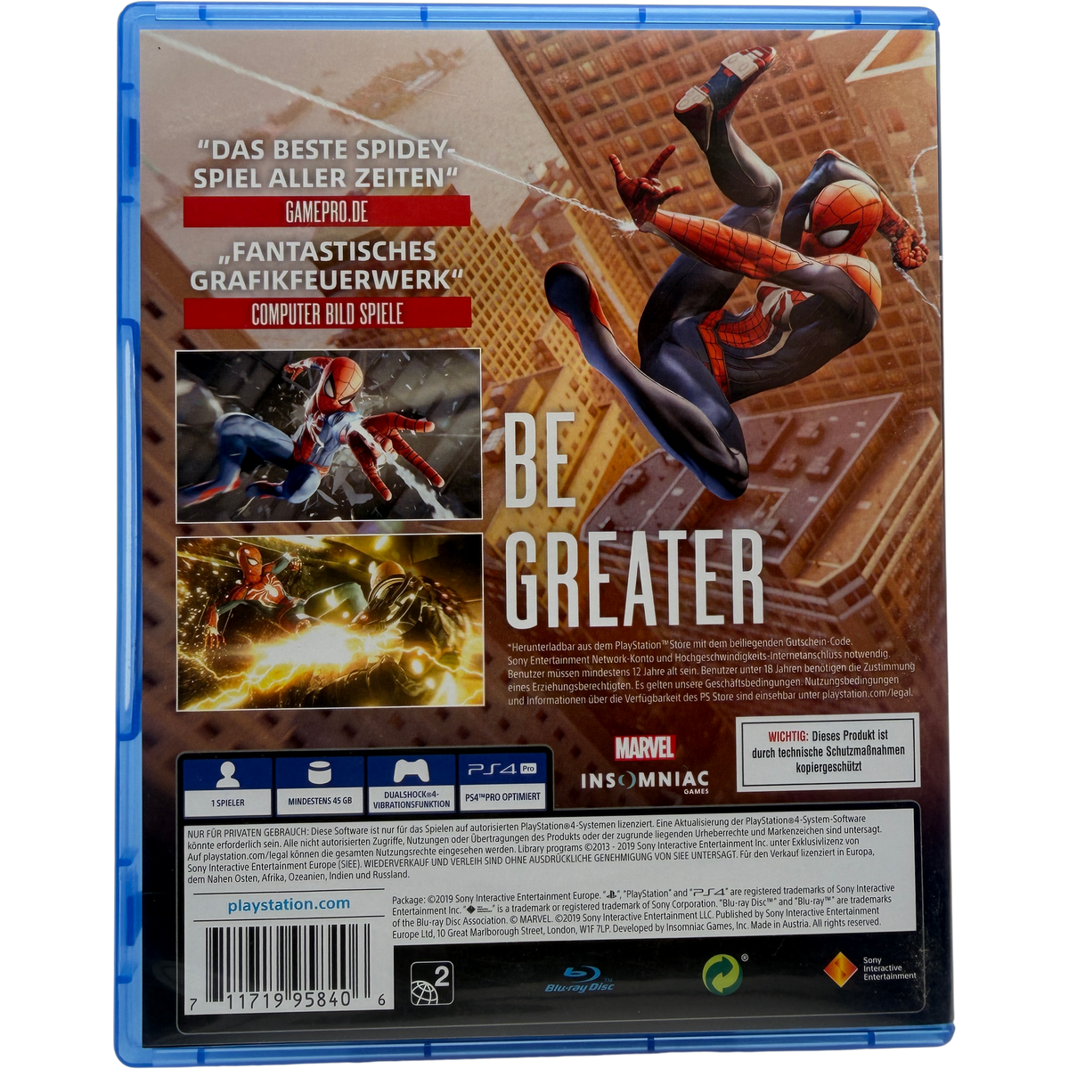 Marvel’s Spider - Man Game of the Year Edition