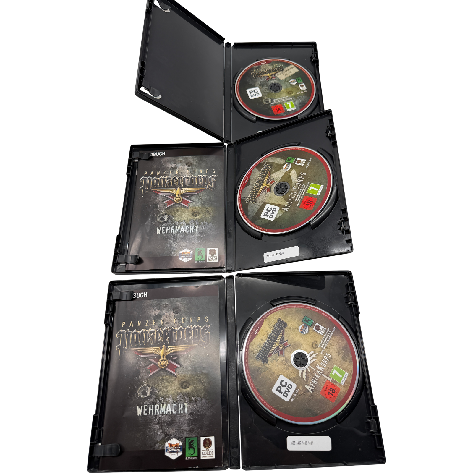panzercorps grand campaign + Afrikacorps + Allied Corps Bundle