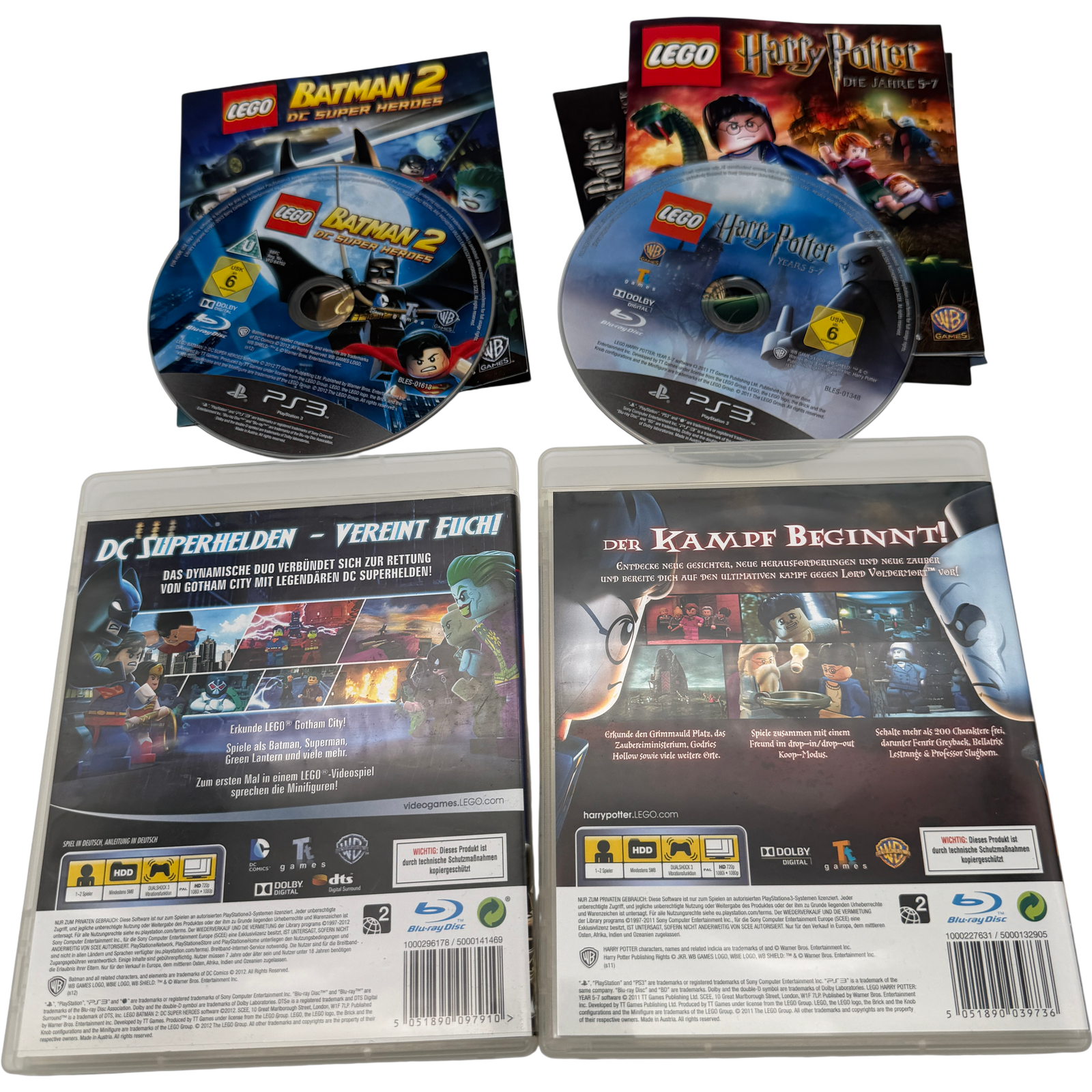 Lego Batman 2 DC & Lego Harry Potter Jahre 5-7 Bundle