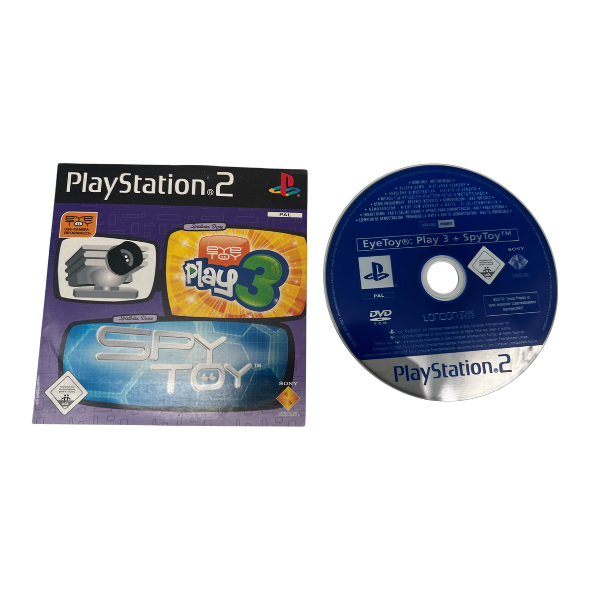 Eye Toy Play 3 + SpyToy