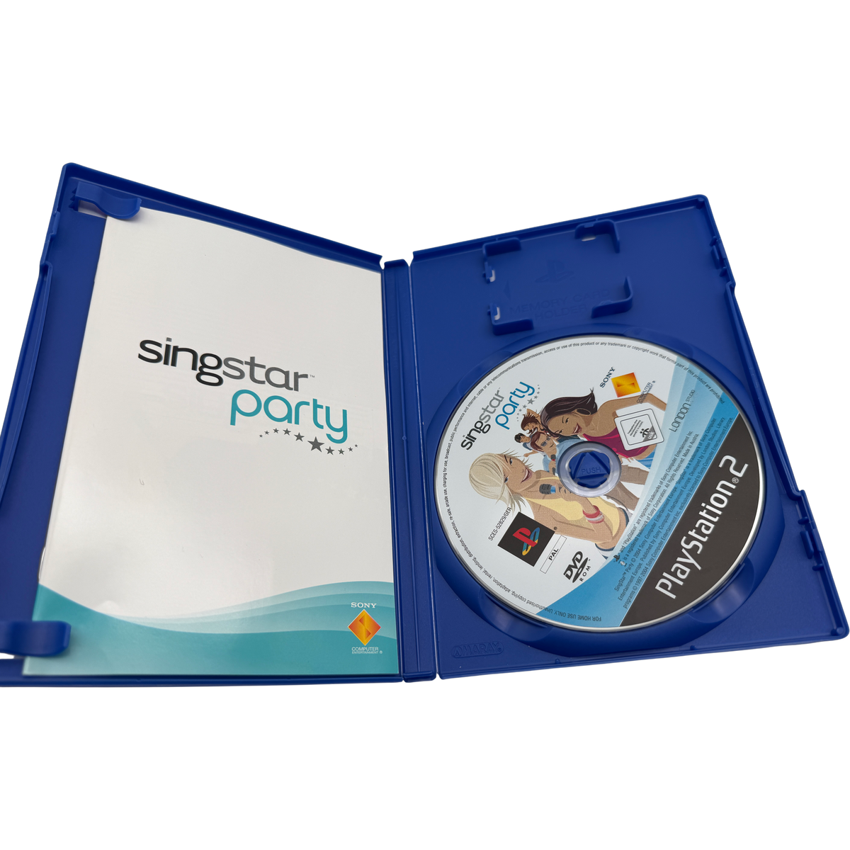 Singstar Party m. 2 Mikros und Eyetoy Kamera Bundle