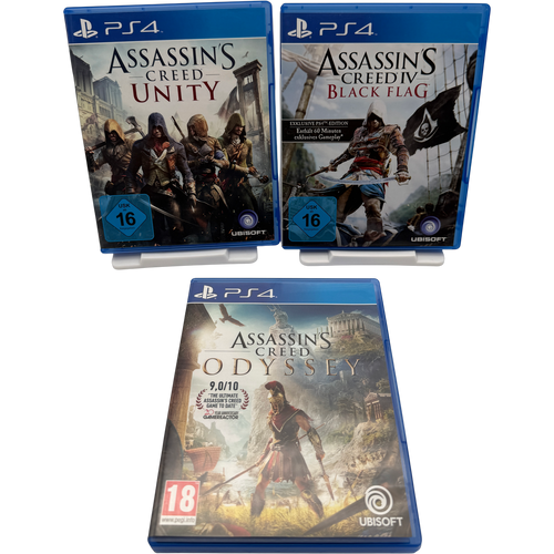 Assassins Creed Unity + Black Flag + Odyssey Bundle