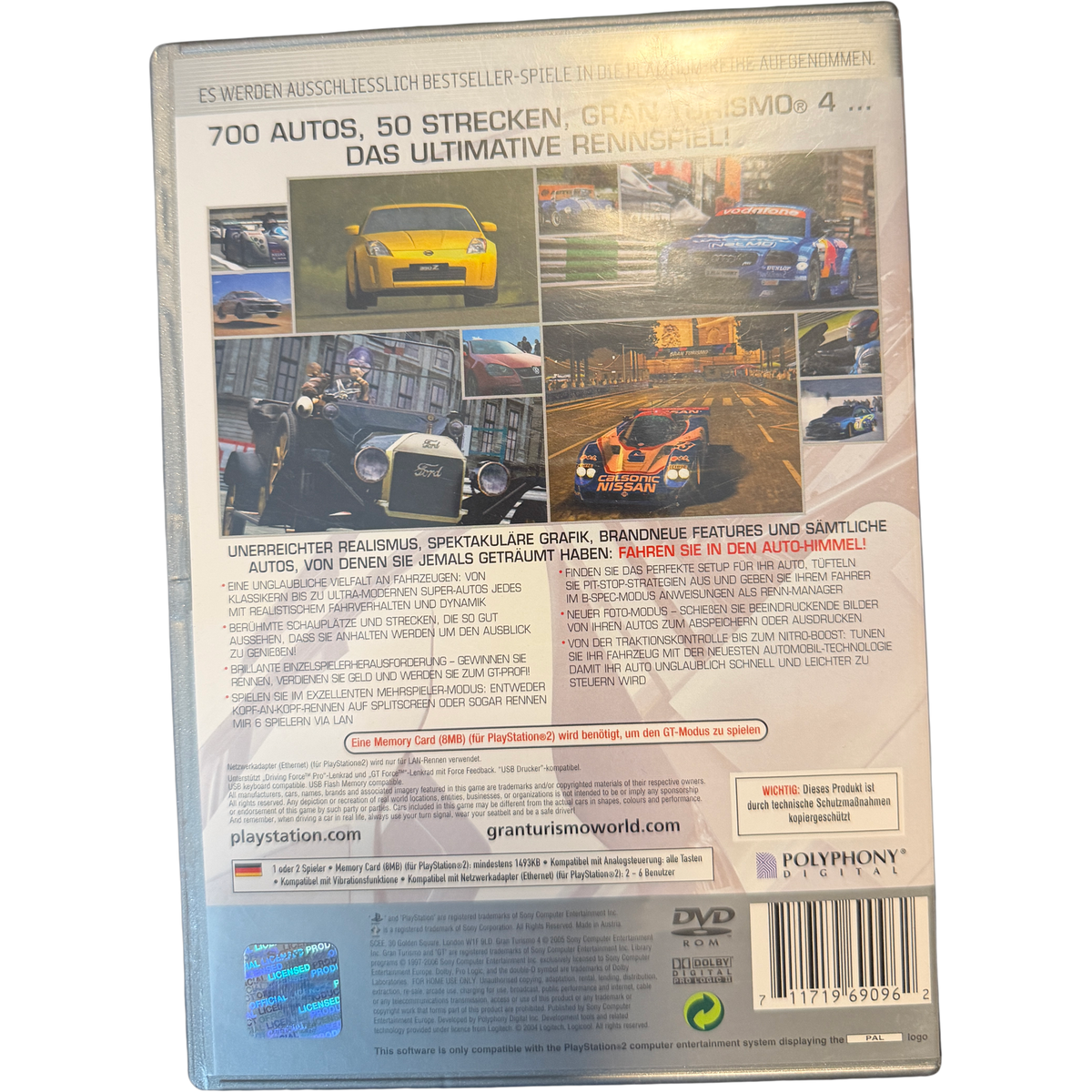 Gran Turismo 4 Platinum