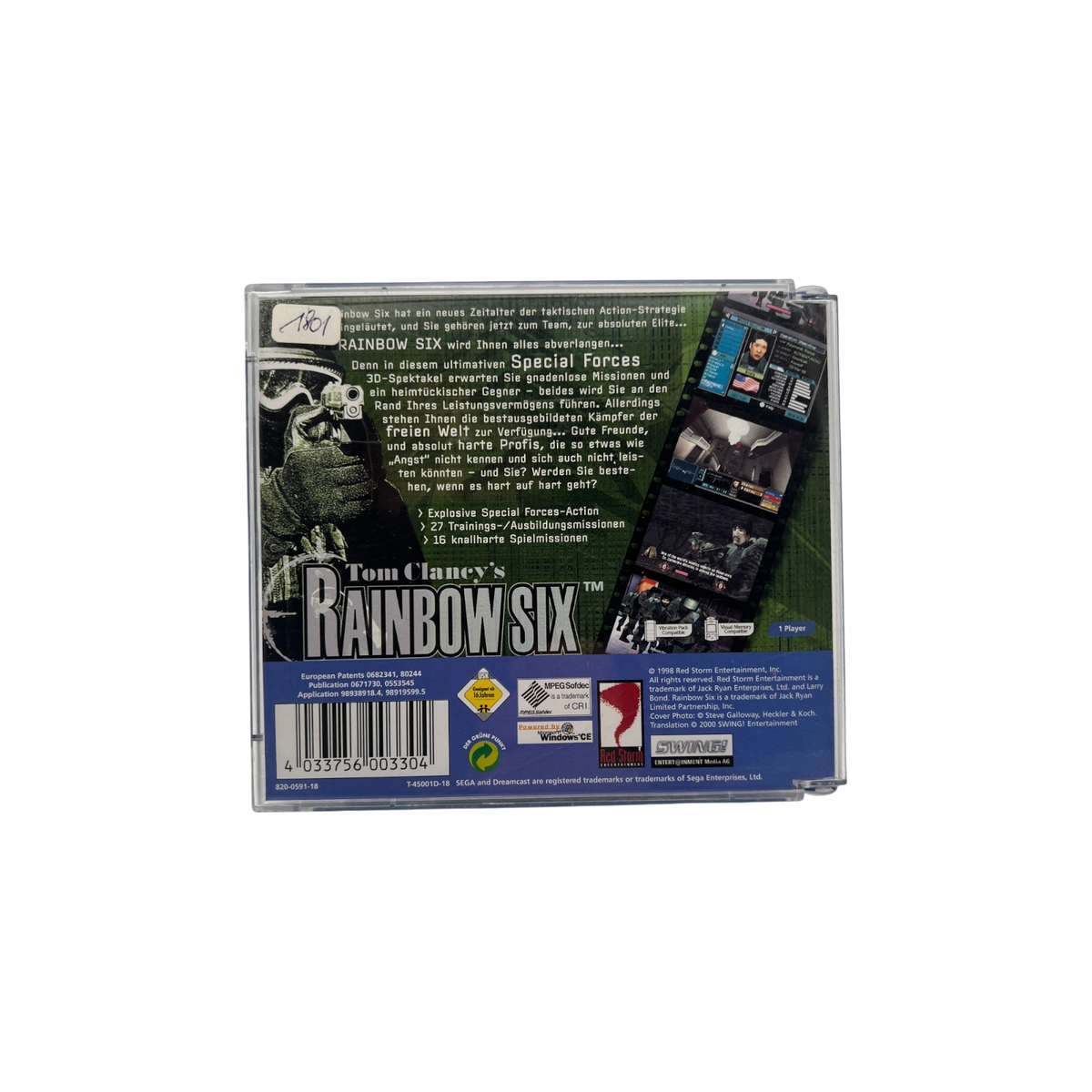 Tom Clancy's Rainbow Six (Dt.)