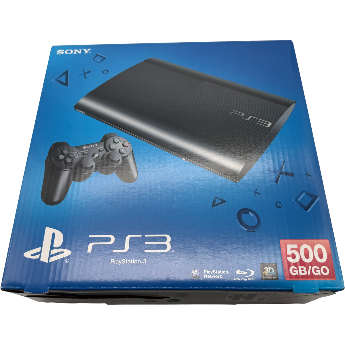 Sony PlayStation 3 Super Slim 500 GB GT5 + Uncharted Special Edition Konsole