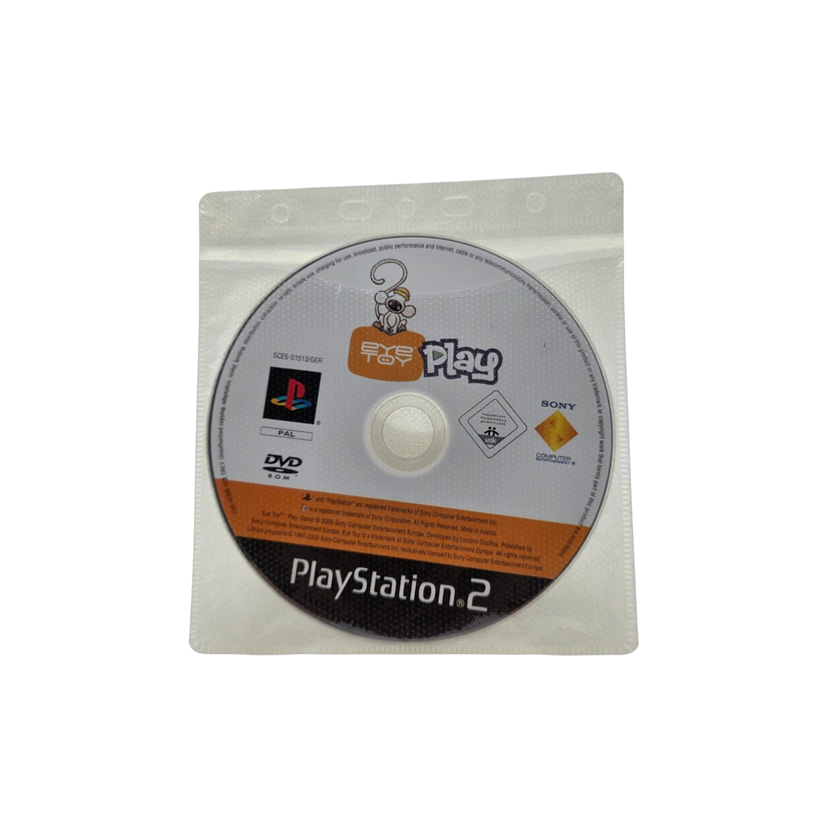 Eye Toy Play (nur CD ohne OVP)