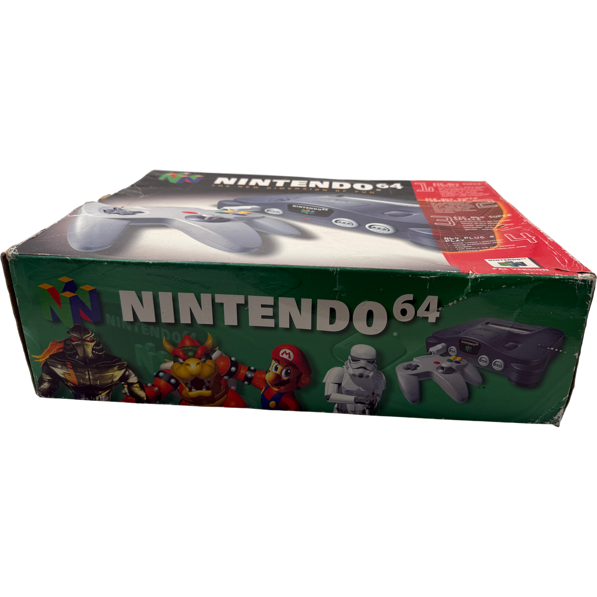 Nintendo 64 Schwarz Konsole