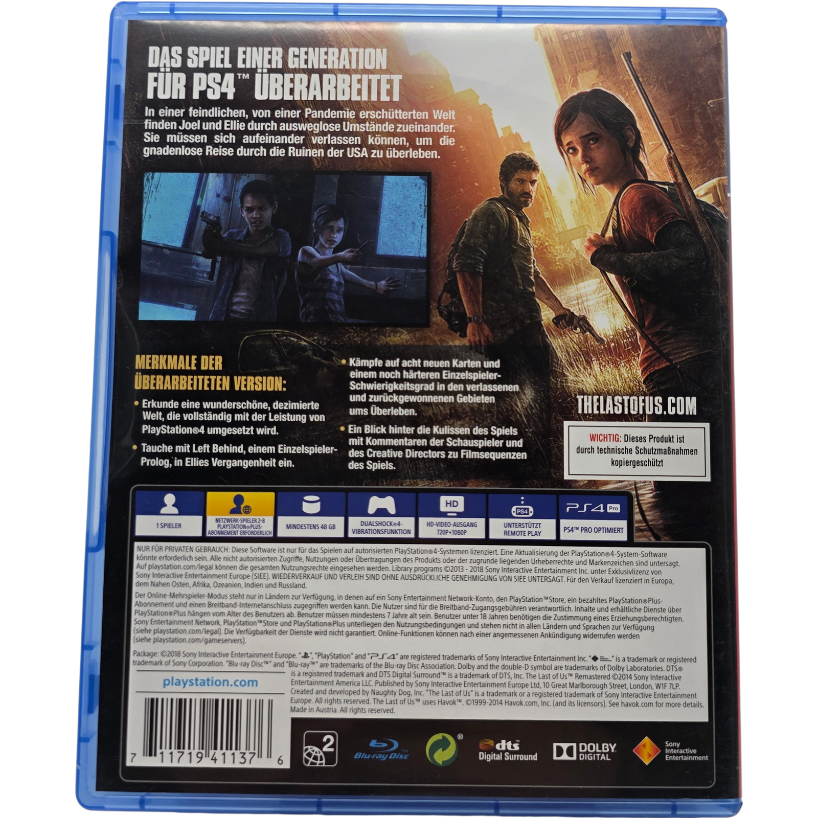 The Last of Us Remastered