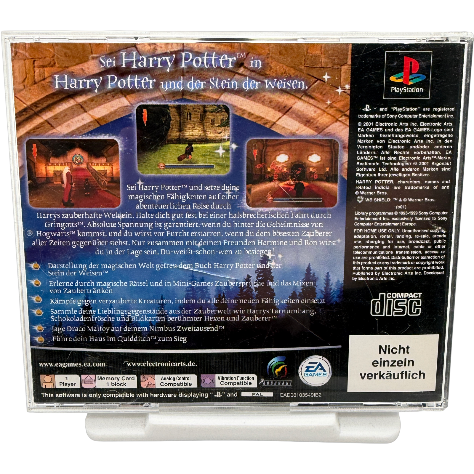 Harry Potter und der Stein der Weisen Promo PSone OVP