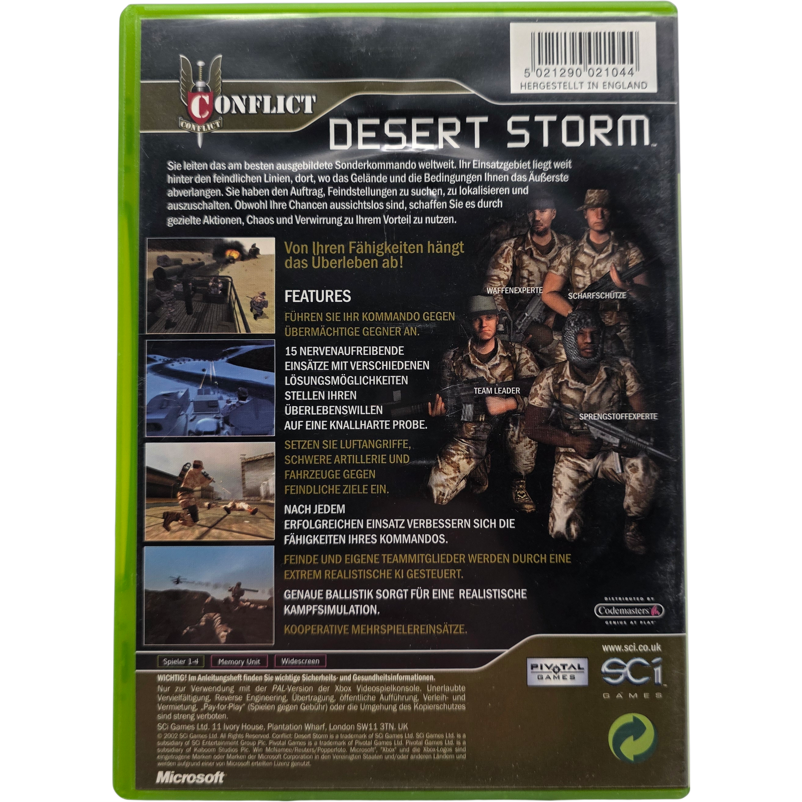 Conflict: Desert Storm