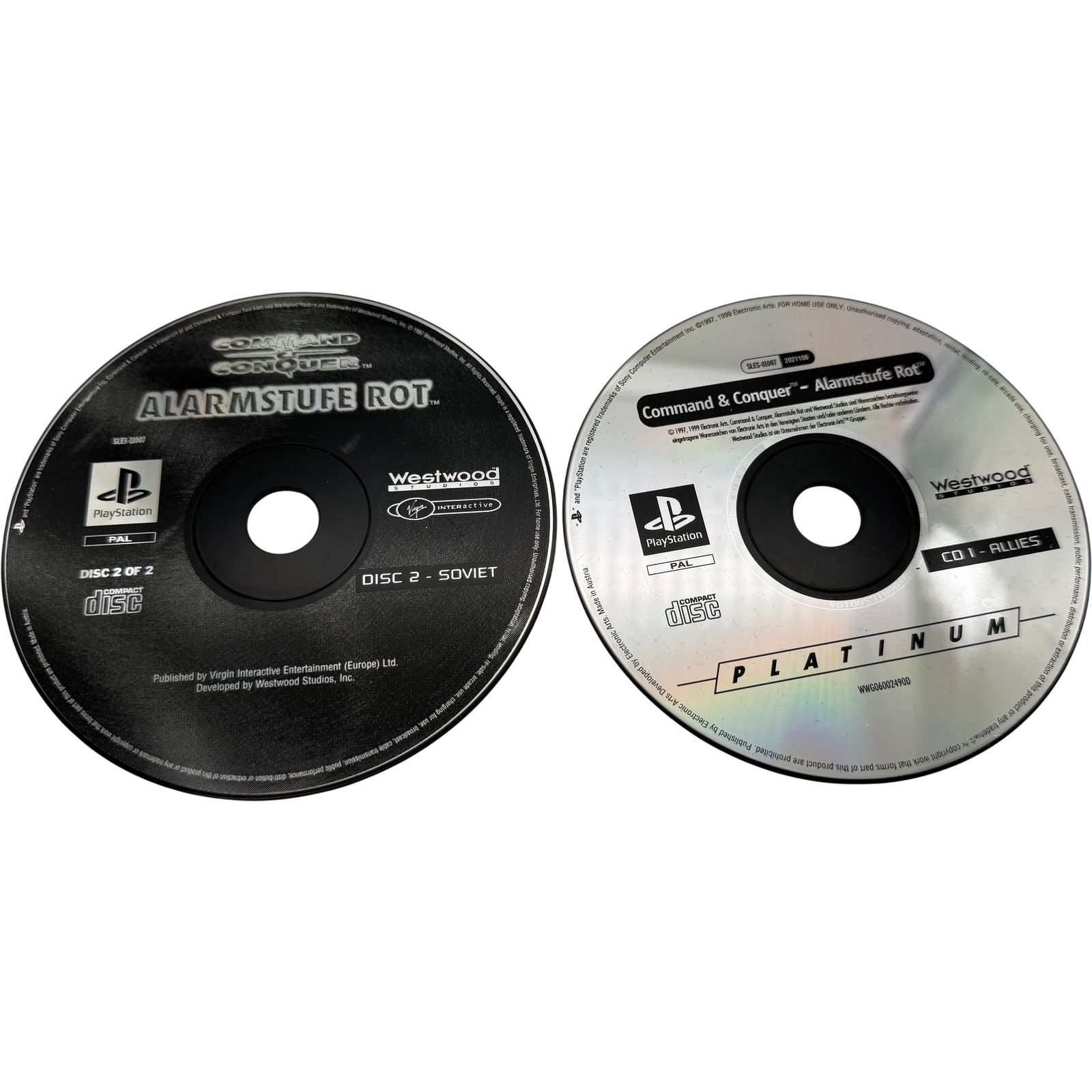 Command & Conquer Alarmstufe Rot 2 Discs Bundle