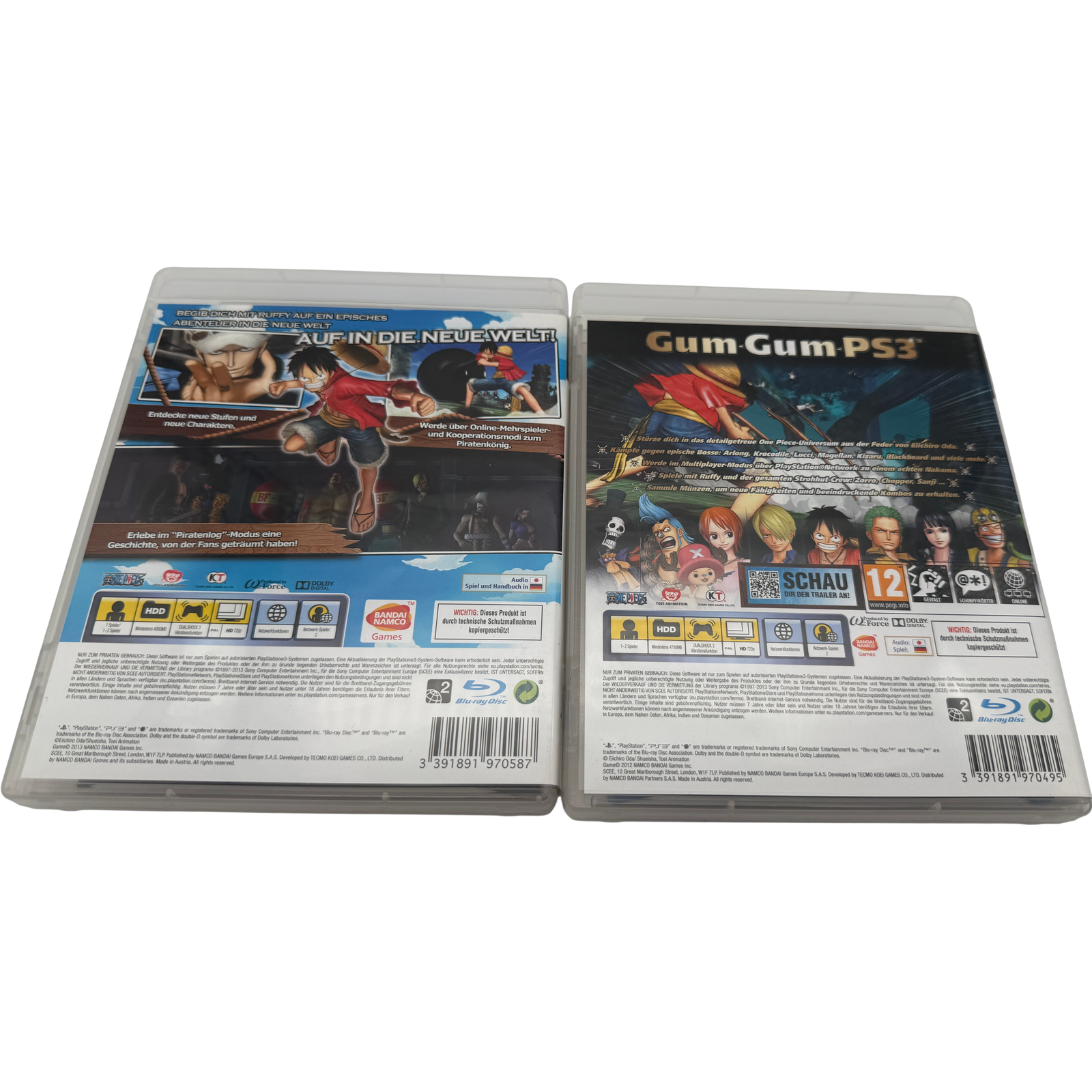 One Piece Pirate Warriors 1 & 2 Bundle