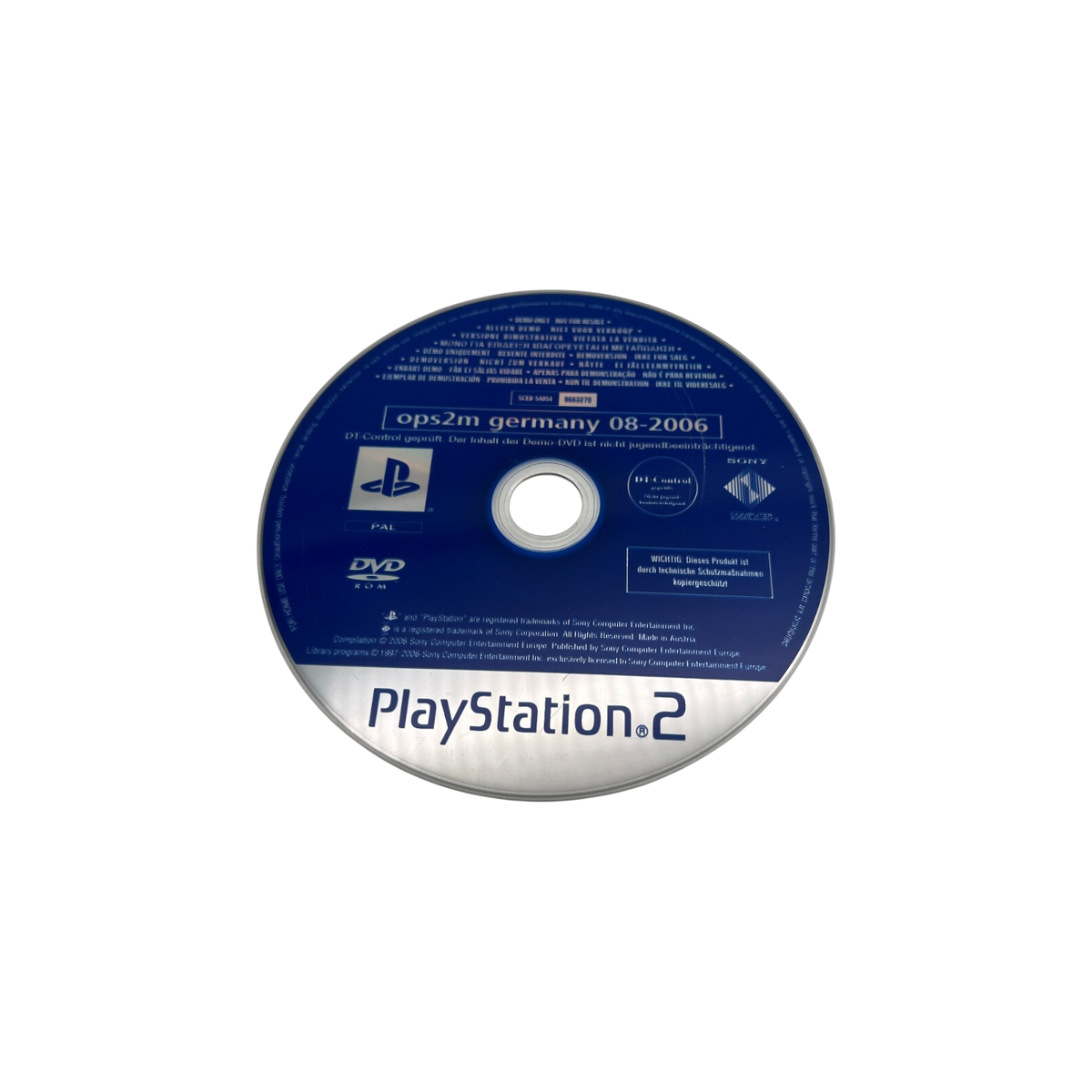 OPS2M Demo-CD Sammlung (3 Discs) - Sony PlayStation 2