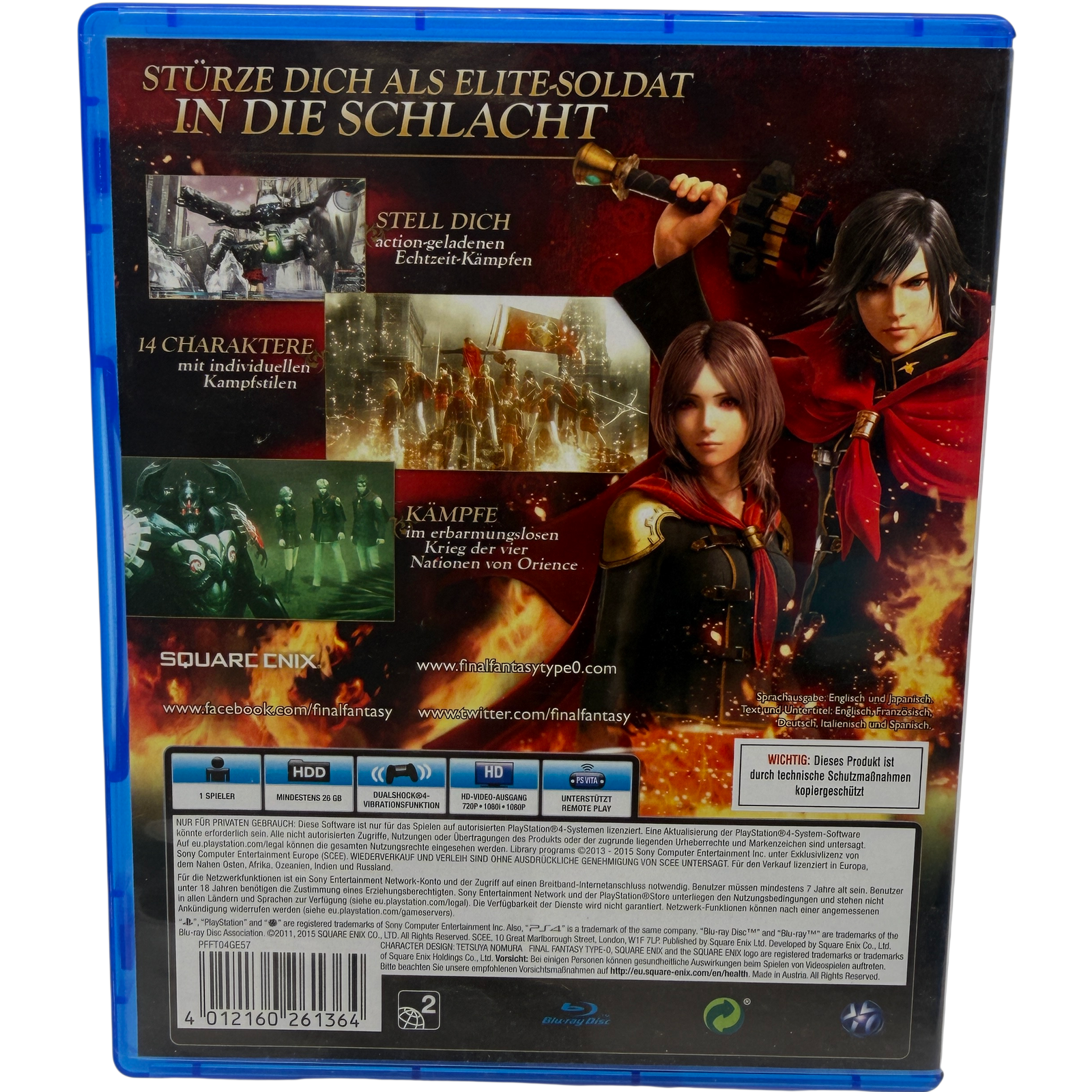 Final Fantasy Type-0 HD