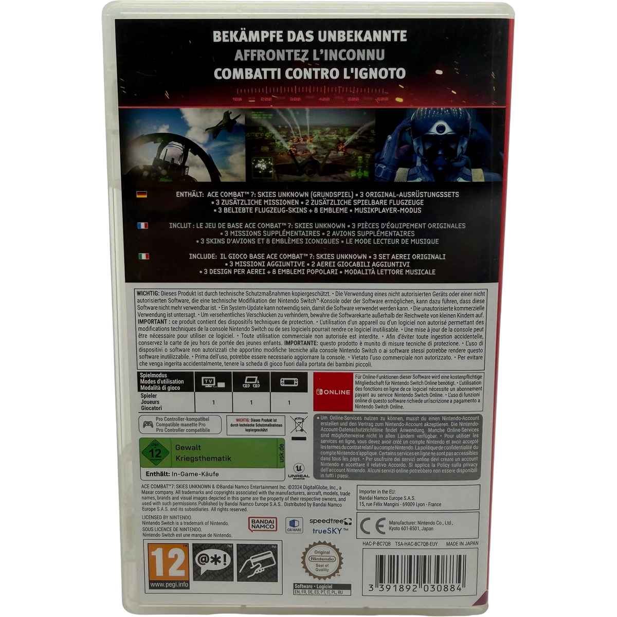 Ace Combat 7 Skies Unknown Deluxe Edition