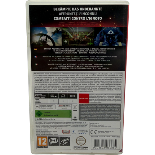 Ace Combat 7 Skies Unknown Deluxe Edition