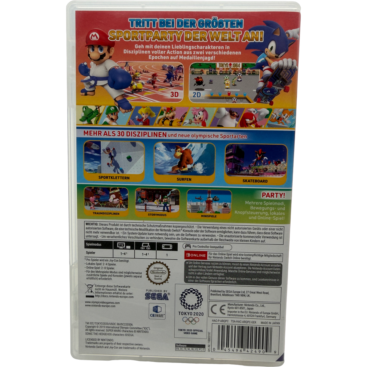 Mario & Sonic bei Den Olympischen Spielen: Tokyo 2020