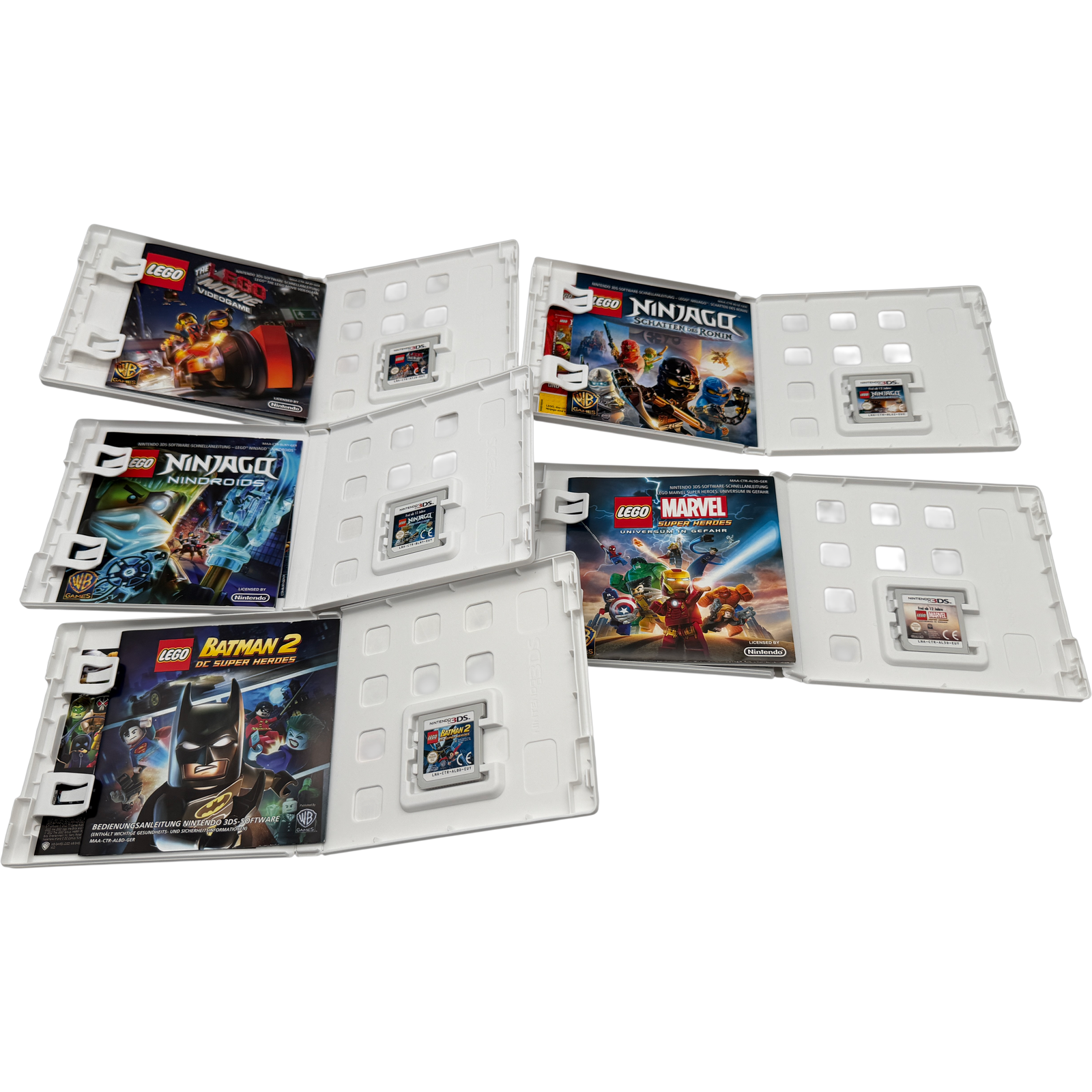 Lego Ninjago Marvel Super Heroes Movie Batman 2 DC Heroes Bundle