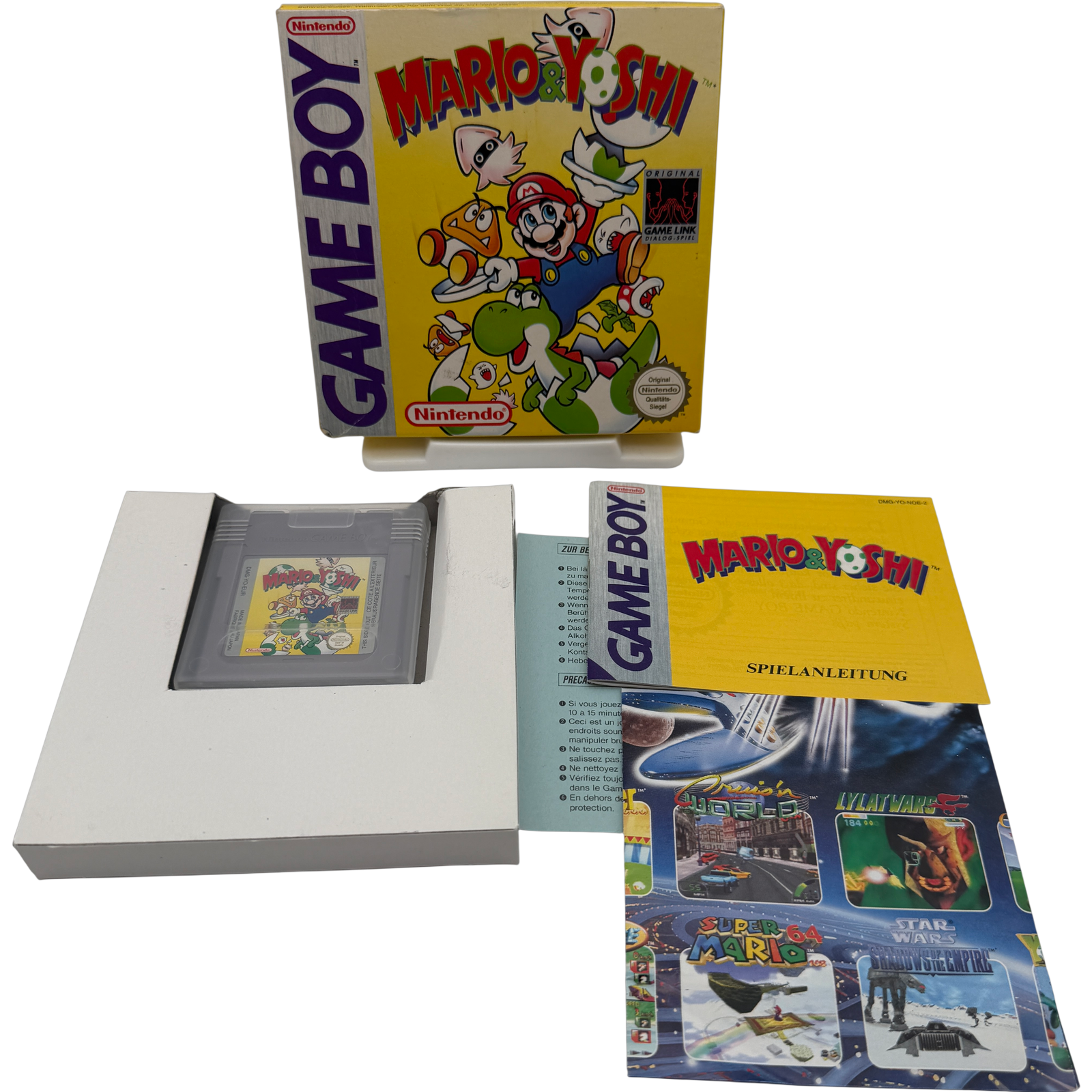 Mario & Yoshi Gameboy GB