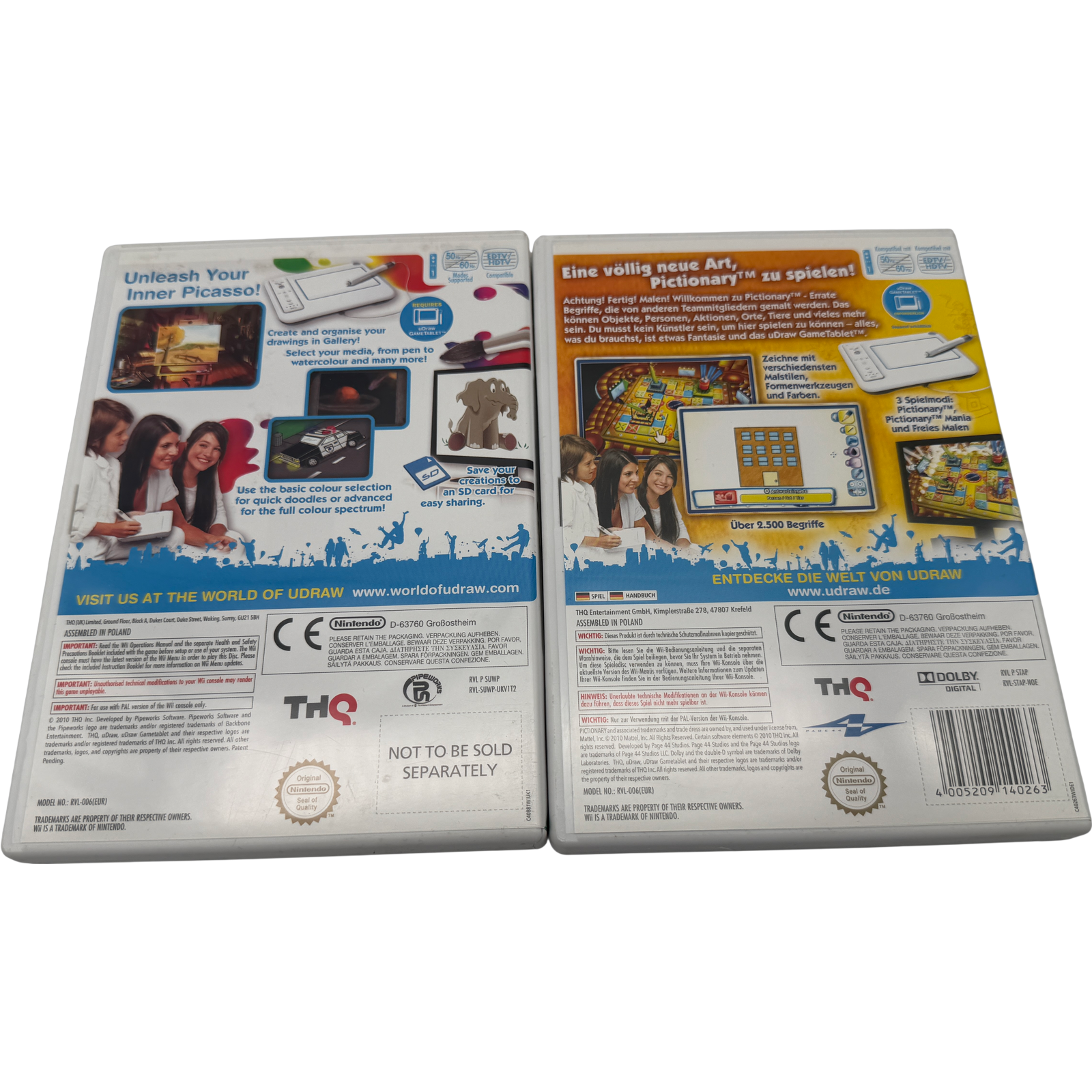 U Draw & Pictionary inkl. Game Tablet Bundle