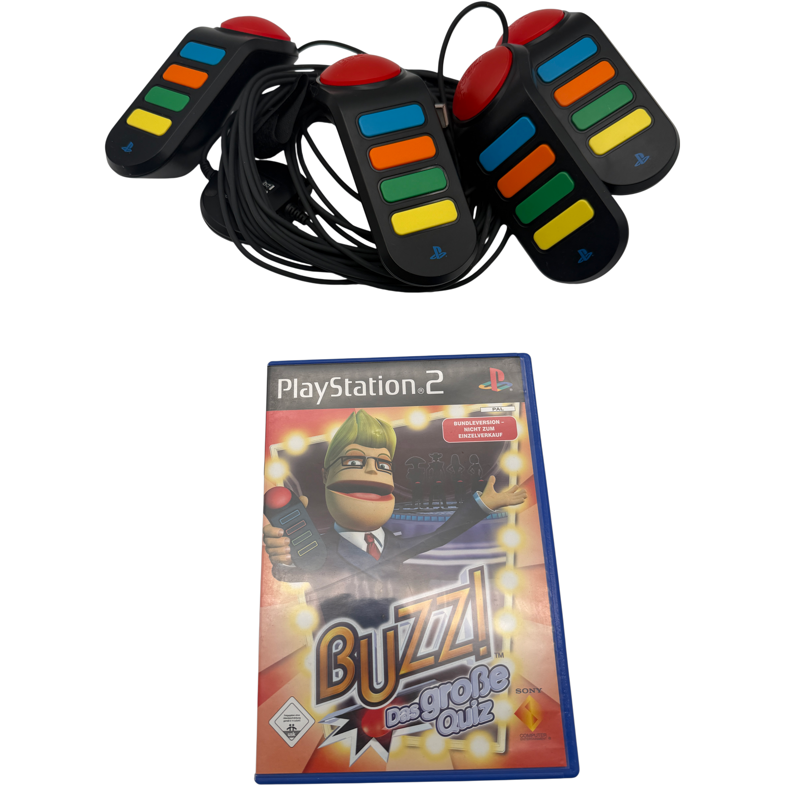 Buzz das große Quiz inkl. 4 Buzzer