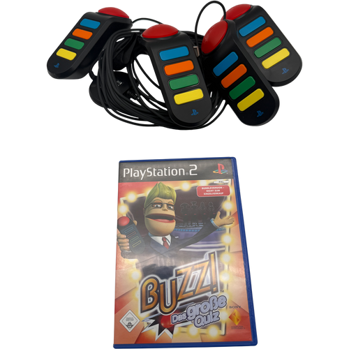 Buzz das große Quiz inkl. 4 Buzzer