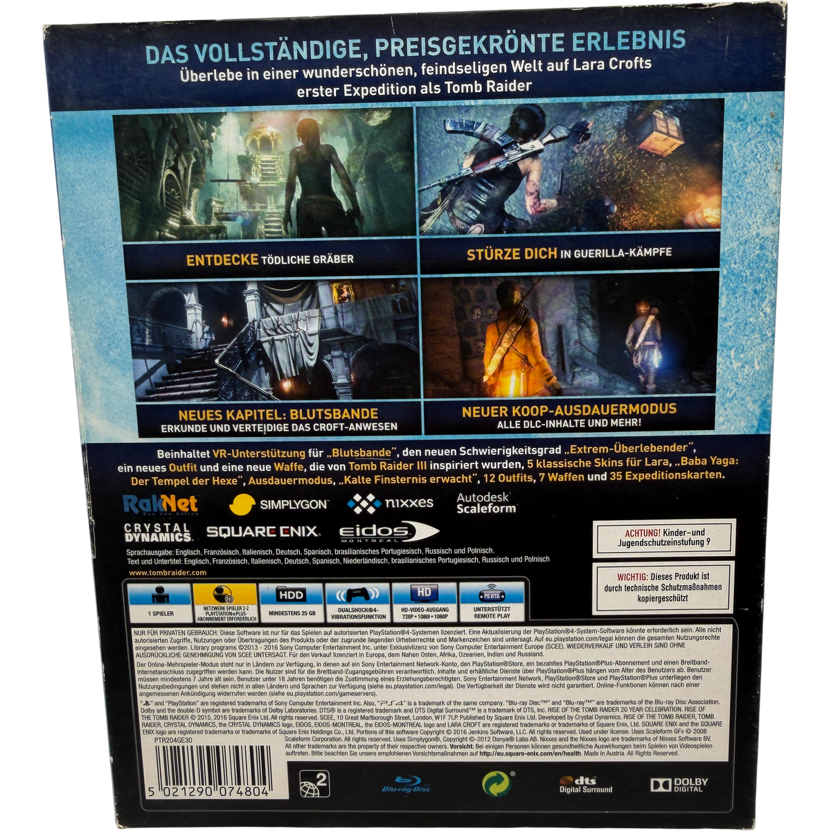 Rise of The Tomb Raider-20 Year Celebration (Day One Edition)
