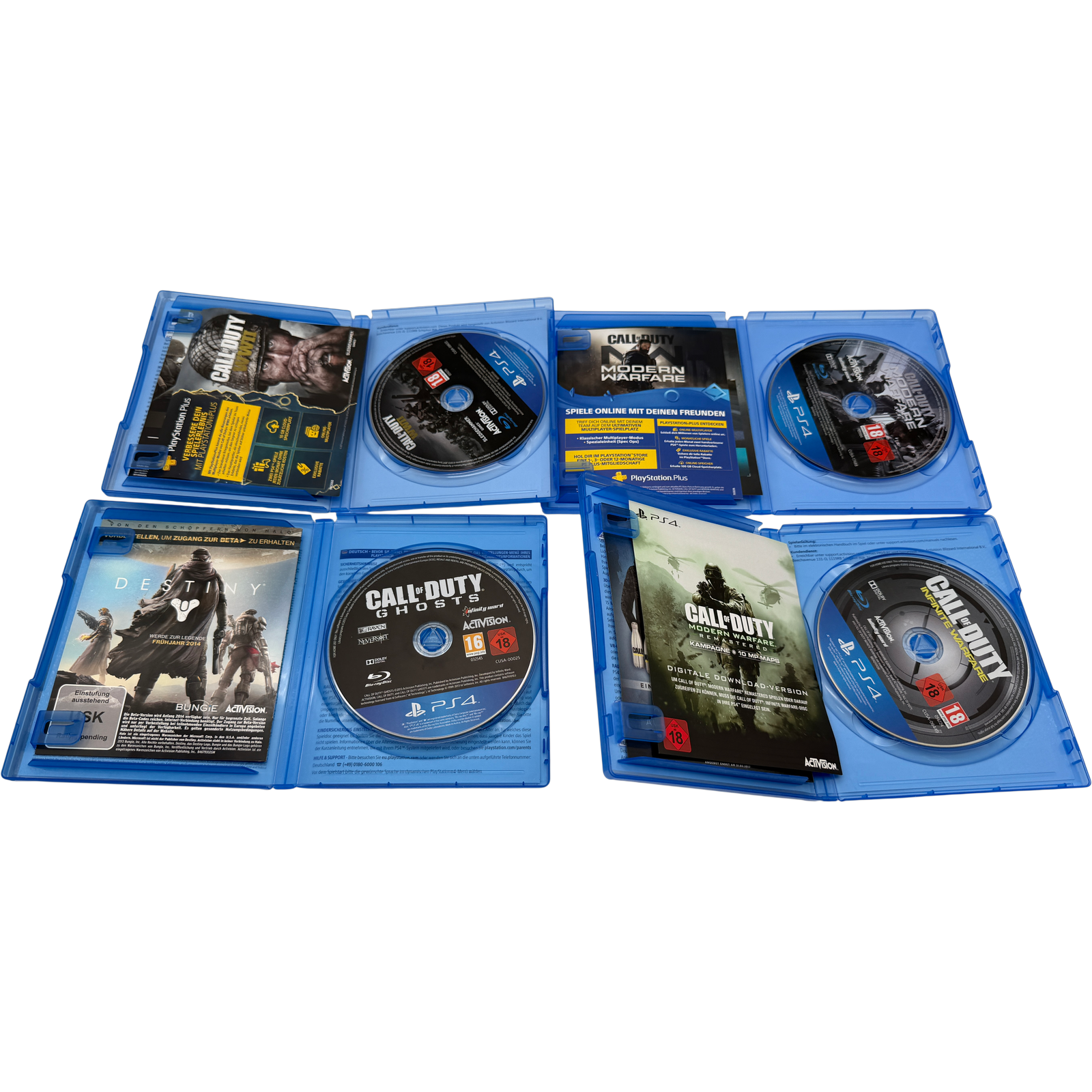Call of Duty Ghosts Modern Warfare Infinite WWII Bundle