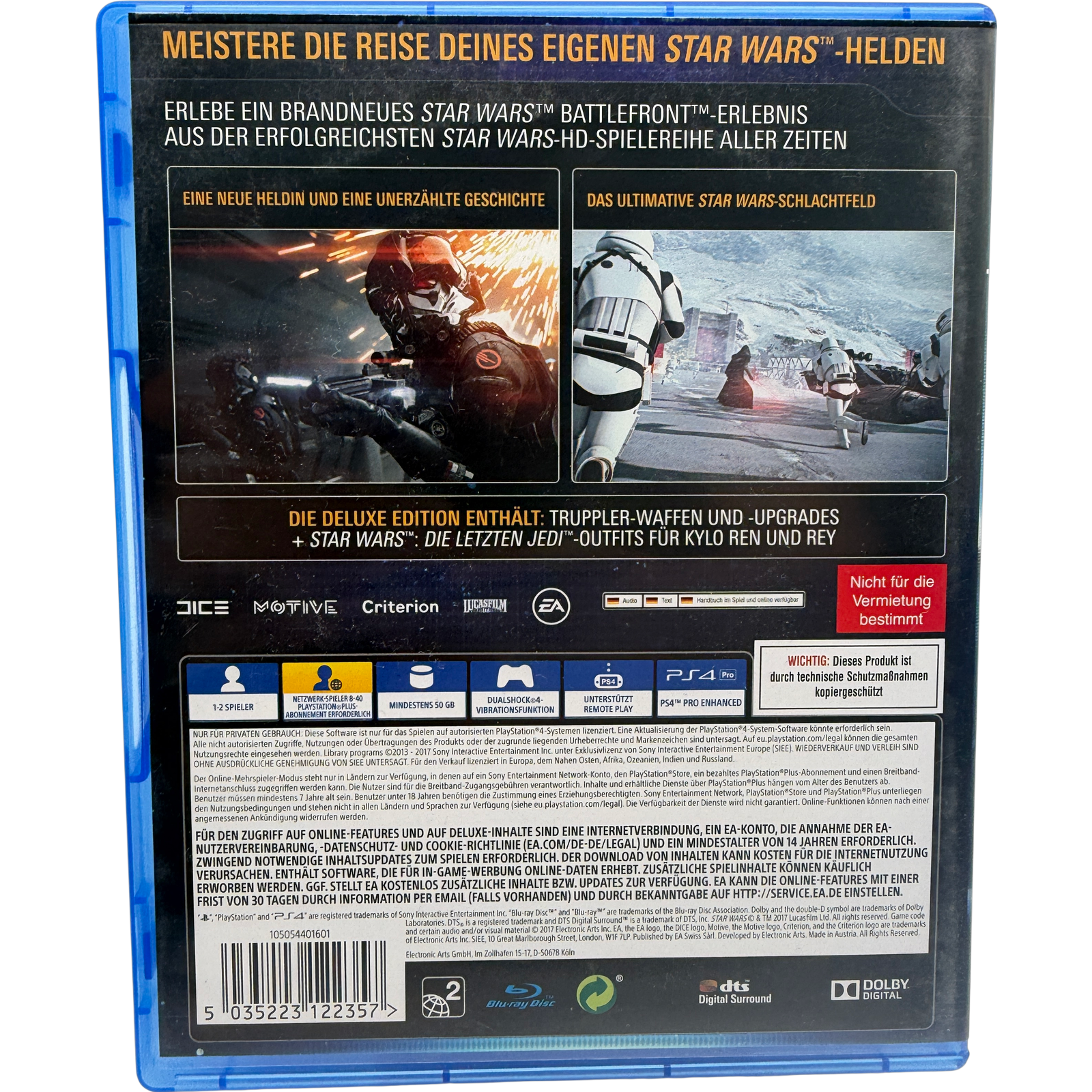 Star Wars: Battlefront Ii: Elite Trooper Deluxe Edition