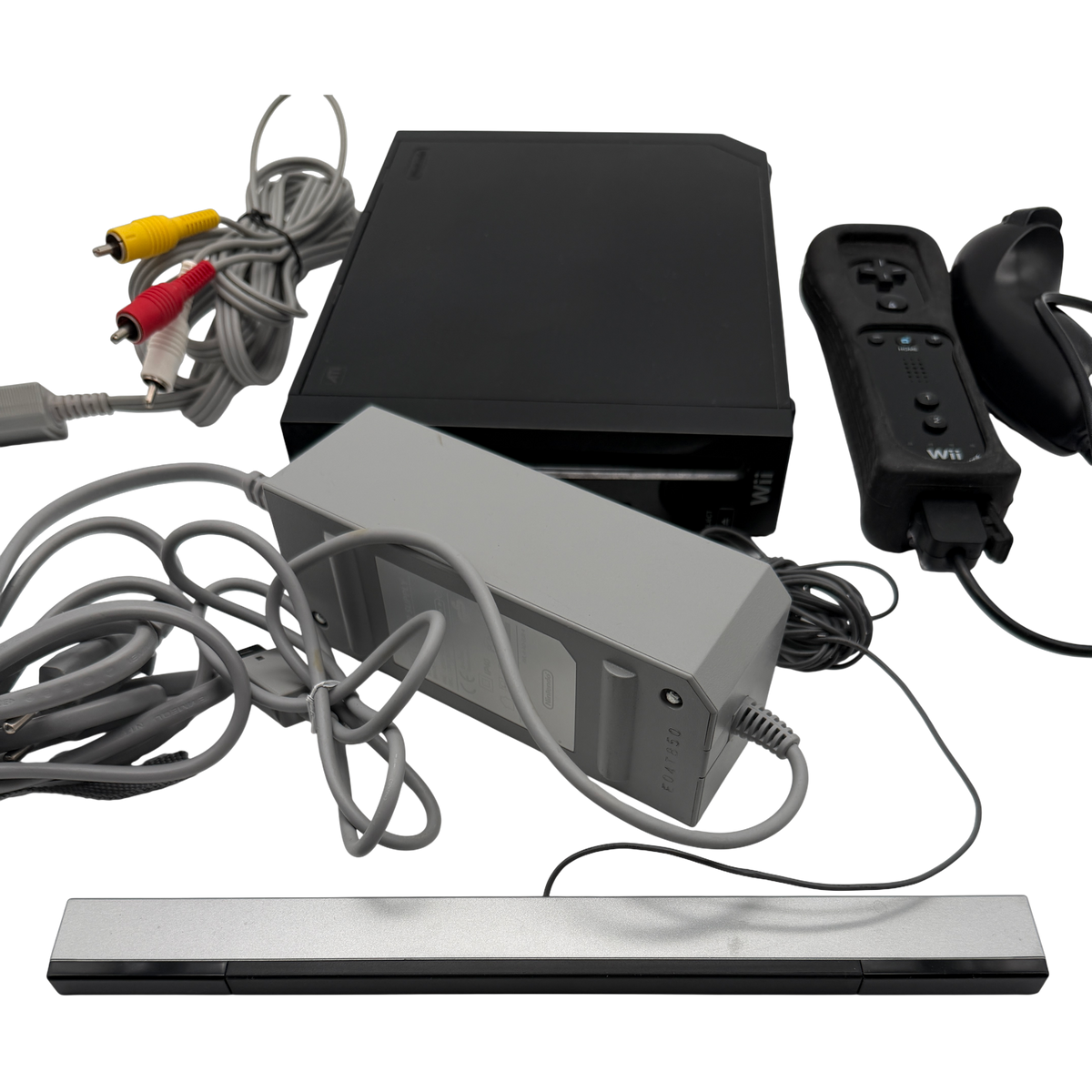 Nintendo Wii schwarz Konsole