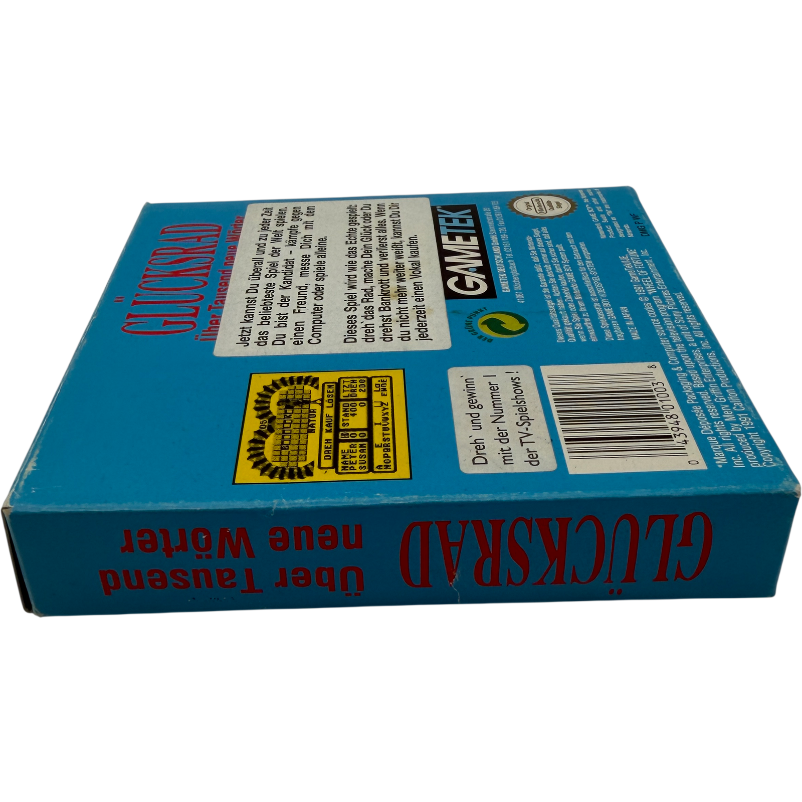 Glücksrad Gameboy GB