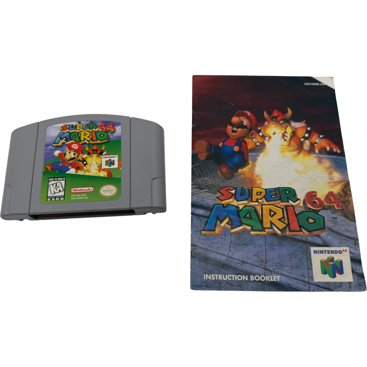 Super Mario 64 NTSC-U USA Version m. Anleitung