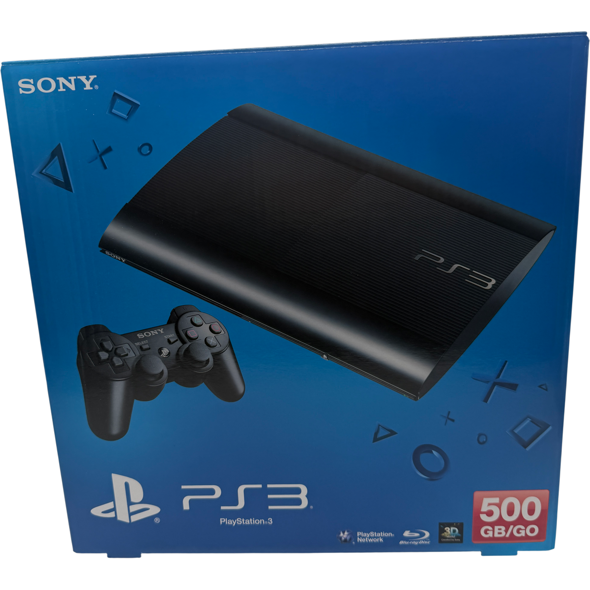 Sony PlayStation 3 Super Slim 500 GB GT5 + Uncharted Special Edition Konsole