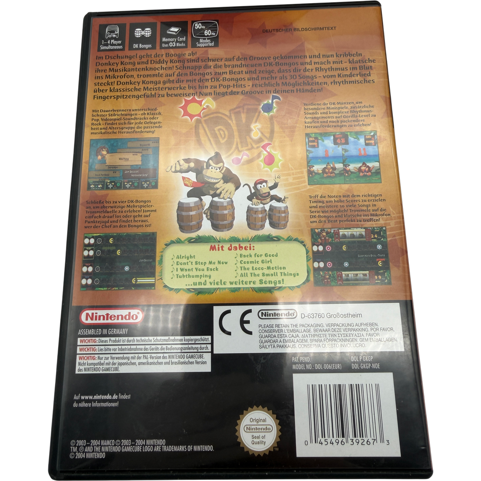 Donkey Konga inkl. Bongos