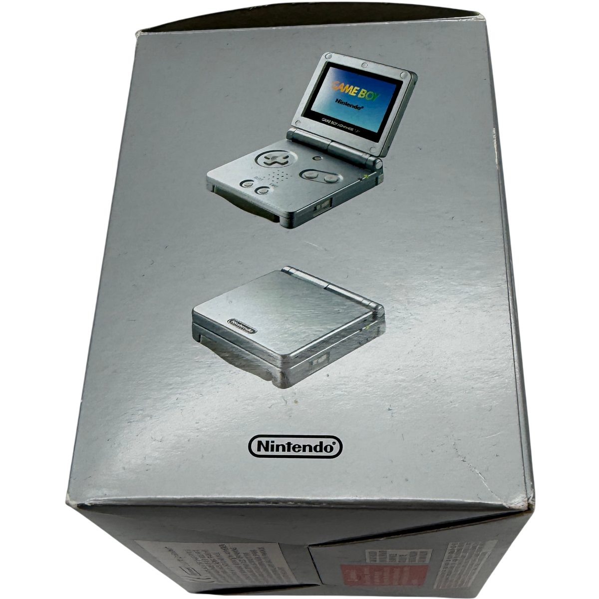 Nintendo Game Boy Advance SP AGS-001 silber Konsole