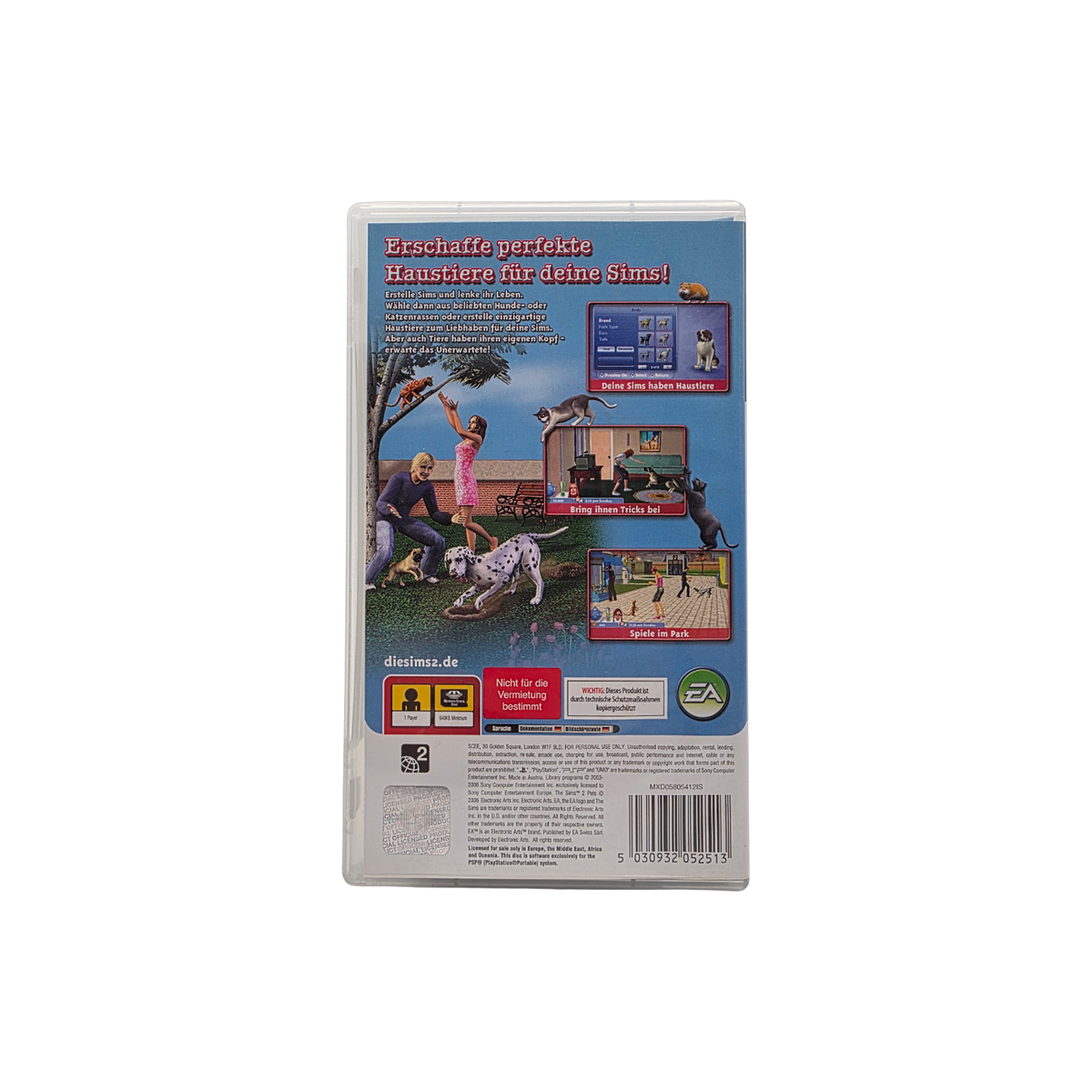 Die Sims 2 Haustiere - Sony PSP