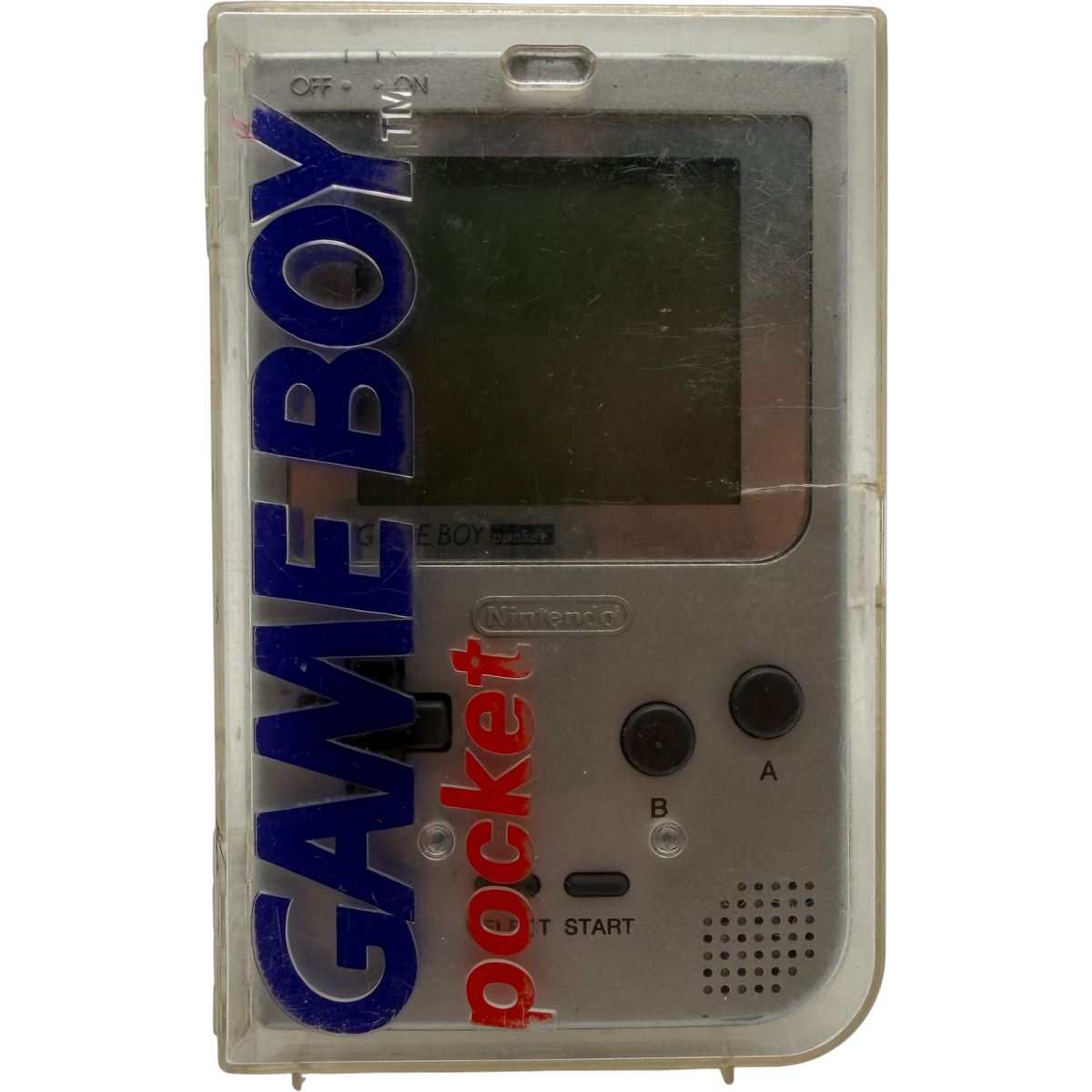 Nintendo Game Boy Pocket Silber Case Konsole
