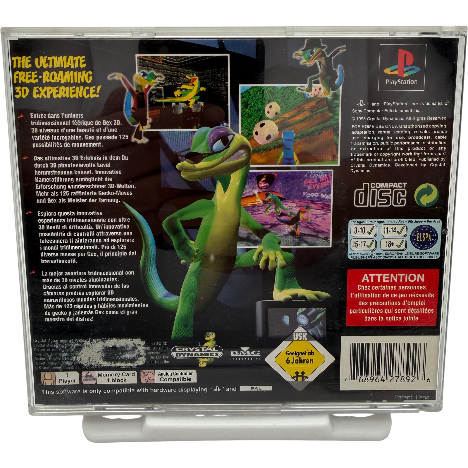 Gex 3D Return of the Gecko