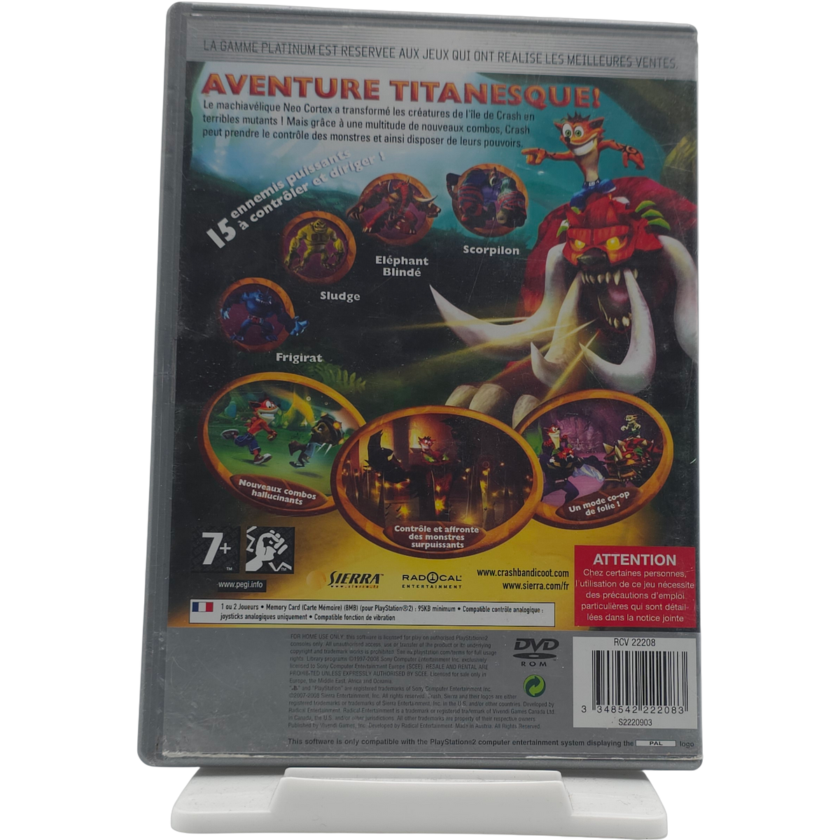 Crash of the Titans Platinum