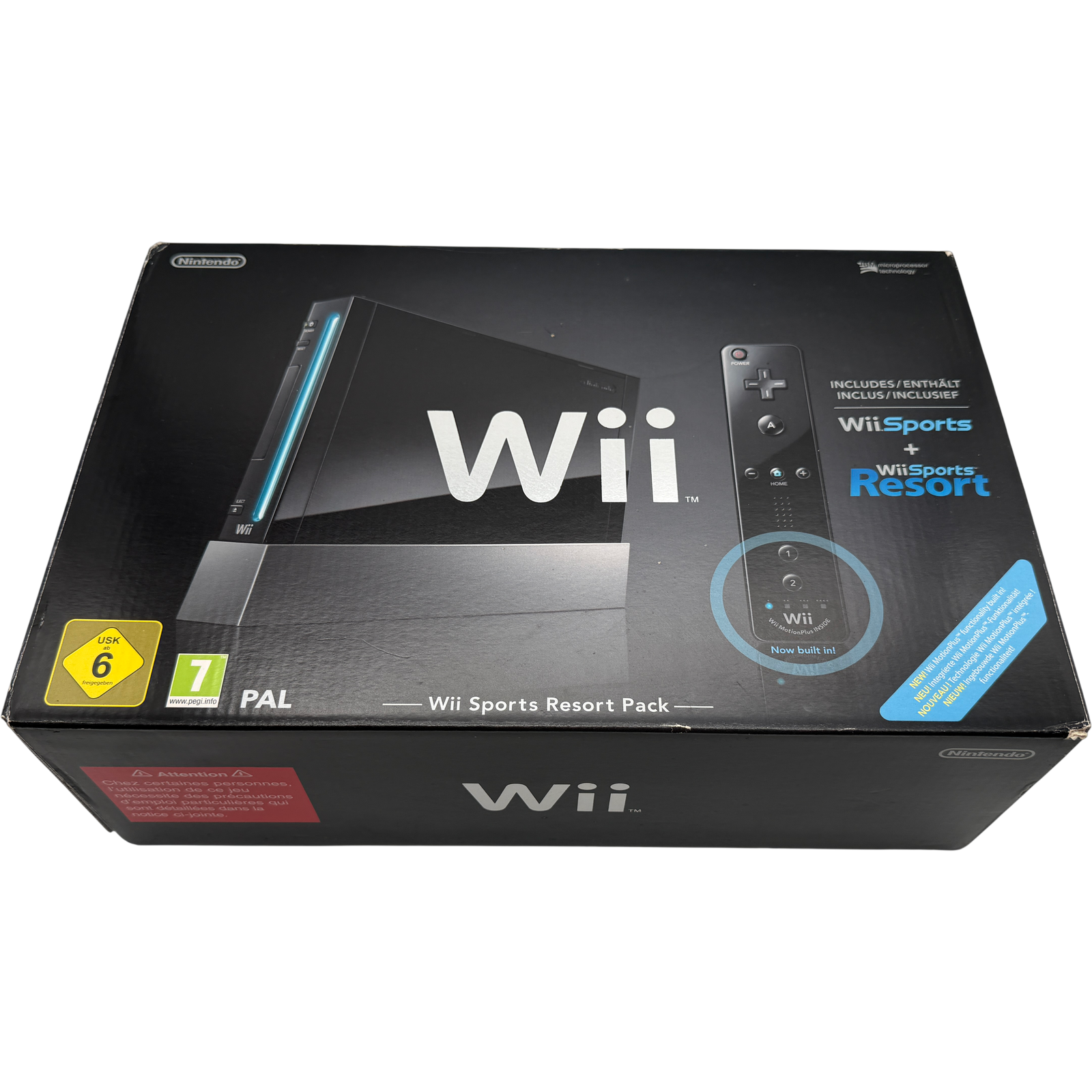 Nintendo Wii Sports Resort Pack schwarz Konsole