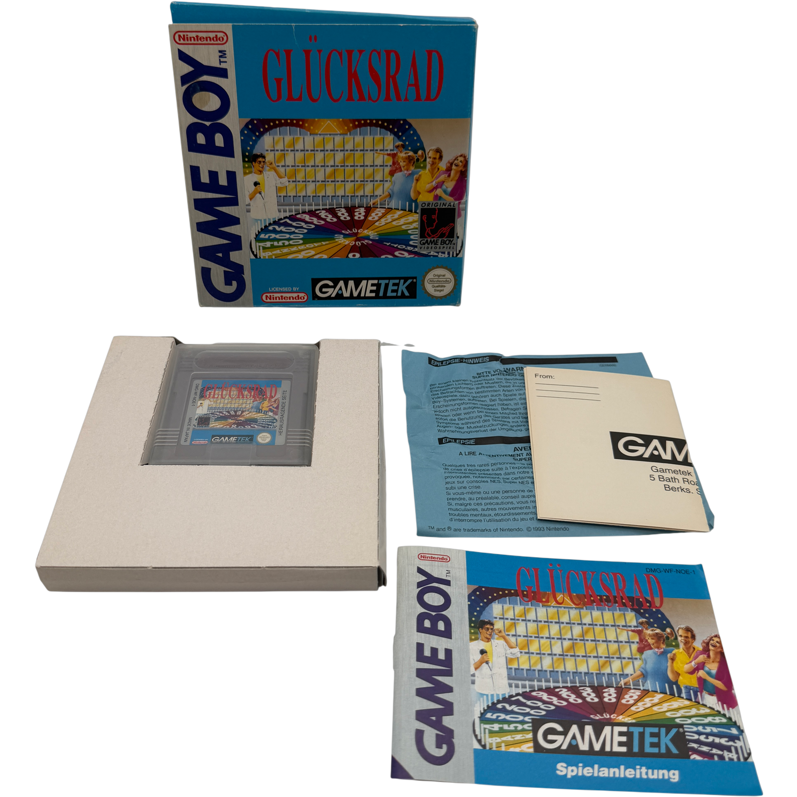 Glücksrad Gameboy GB