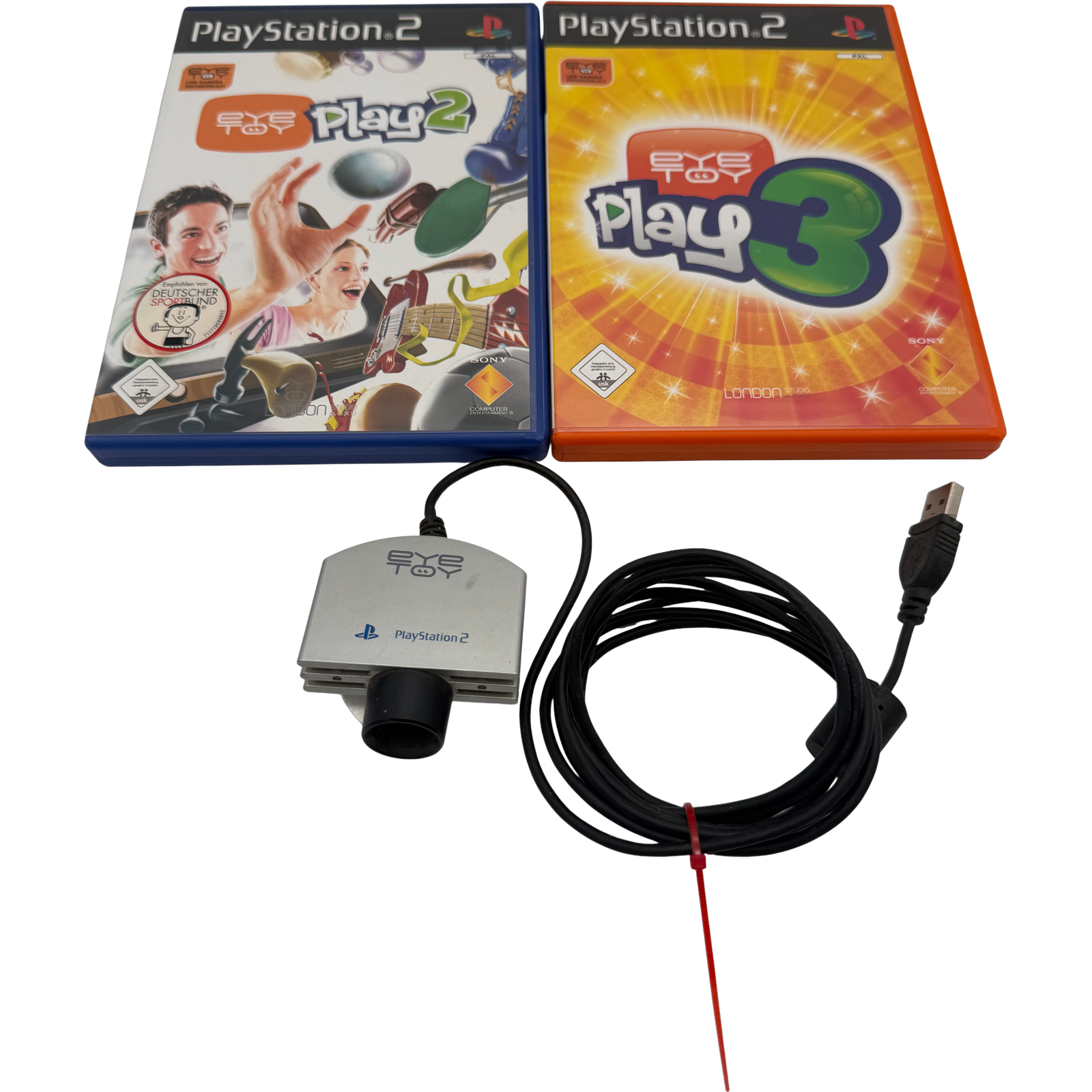 Eyetoy Play 2 & 3 ink. Kamera Eye Toy