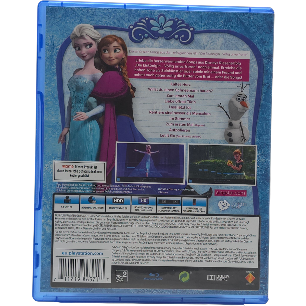 Singstar: die Eiskönigin-Völlig Unverfroren