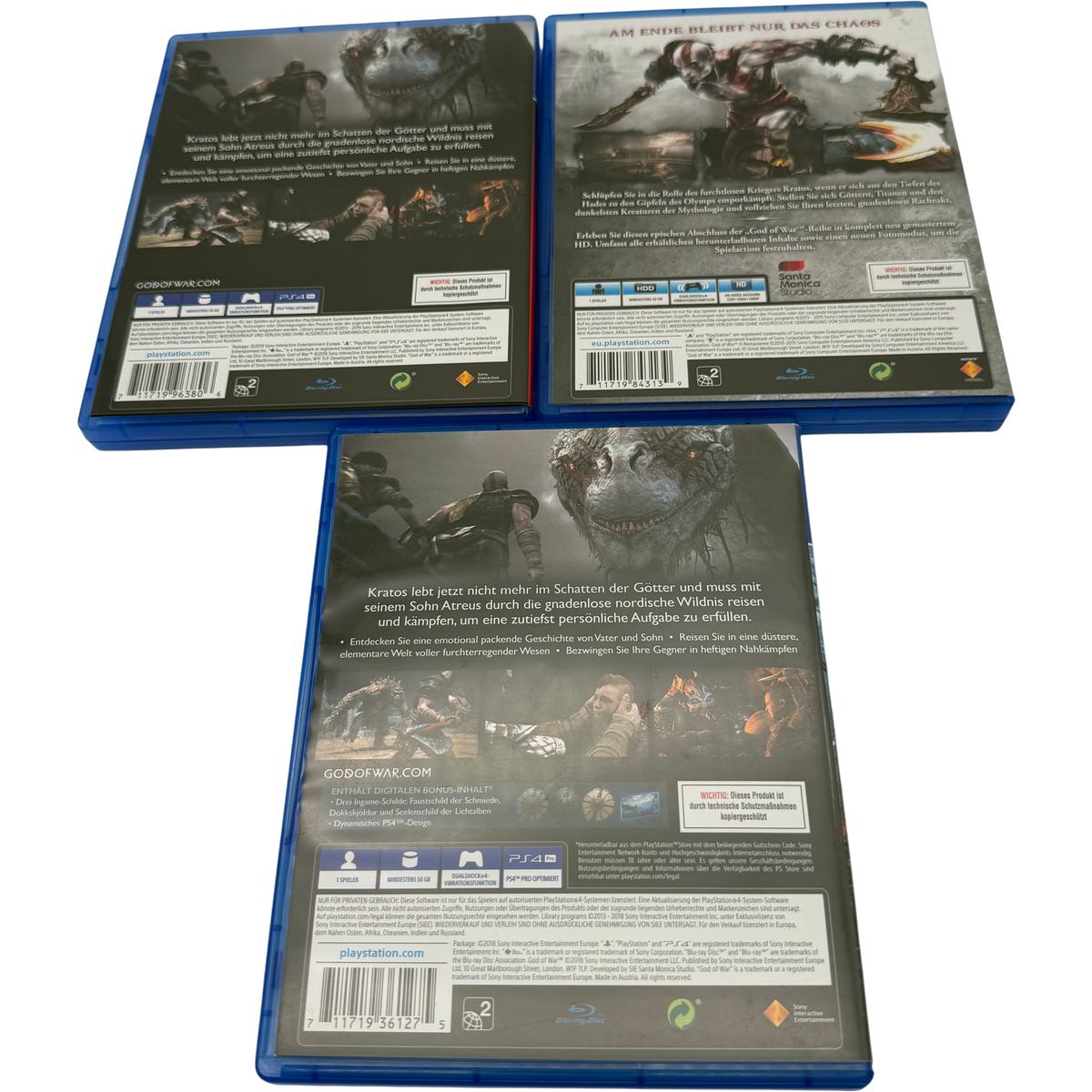 God of War 3 Day One Edition Playstation Hits Bundle